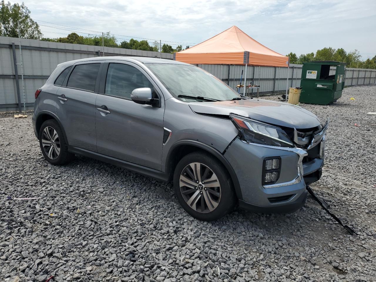 2021 Mitsubishi Outlander Sport Es Серый vin: JA4ARUAU9MU011655