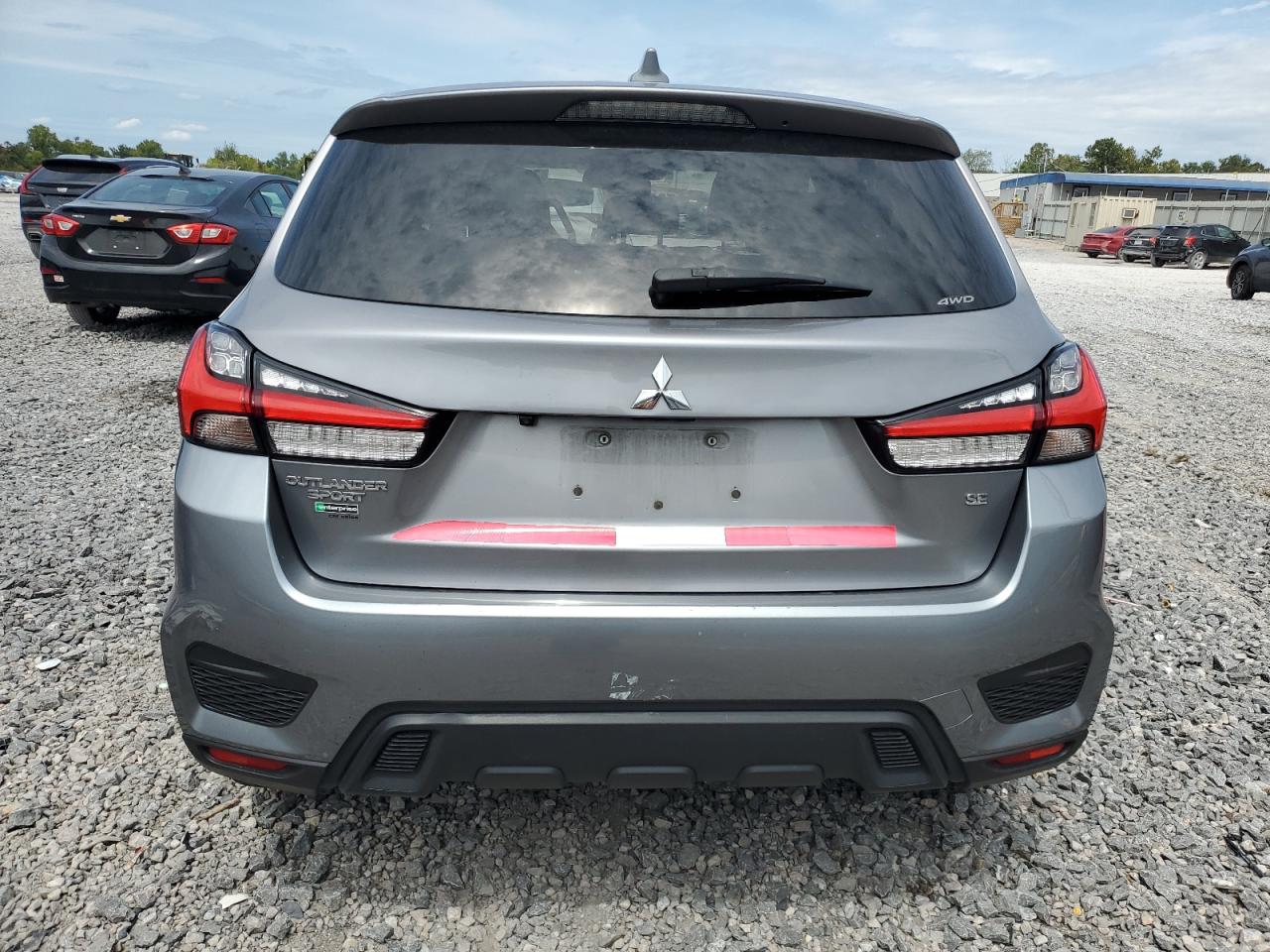 2021 Mitsubishi Outlander Sport Es Серый vin: JA4ARUAU9MU011655
