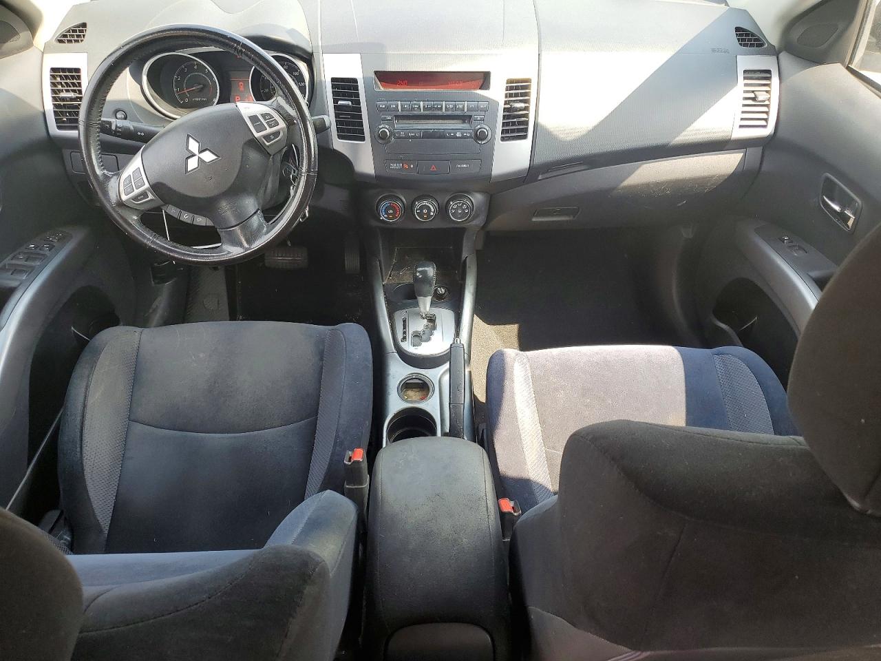 2012 Mitsubishi Outlander Es Gray vin: JA4AS2AW0CU011228