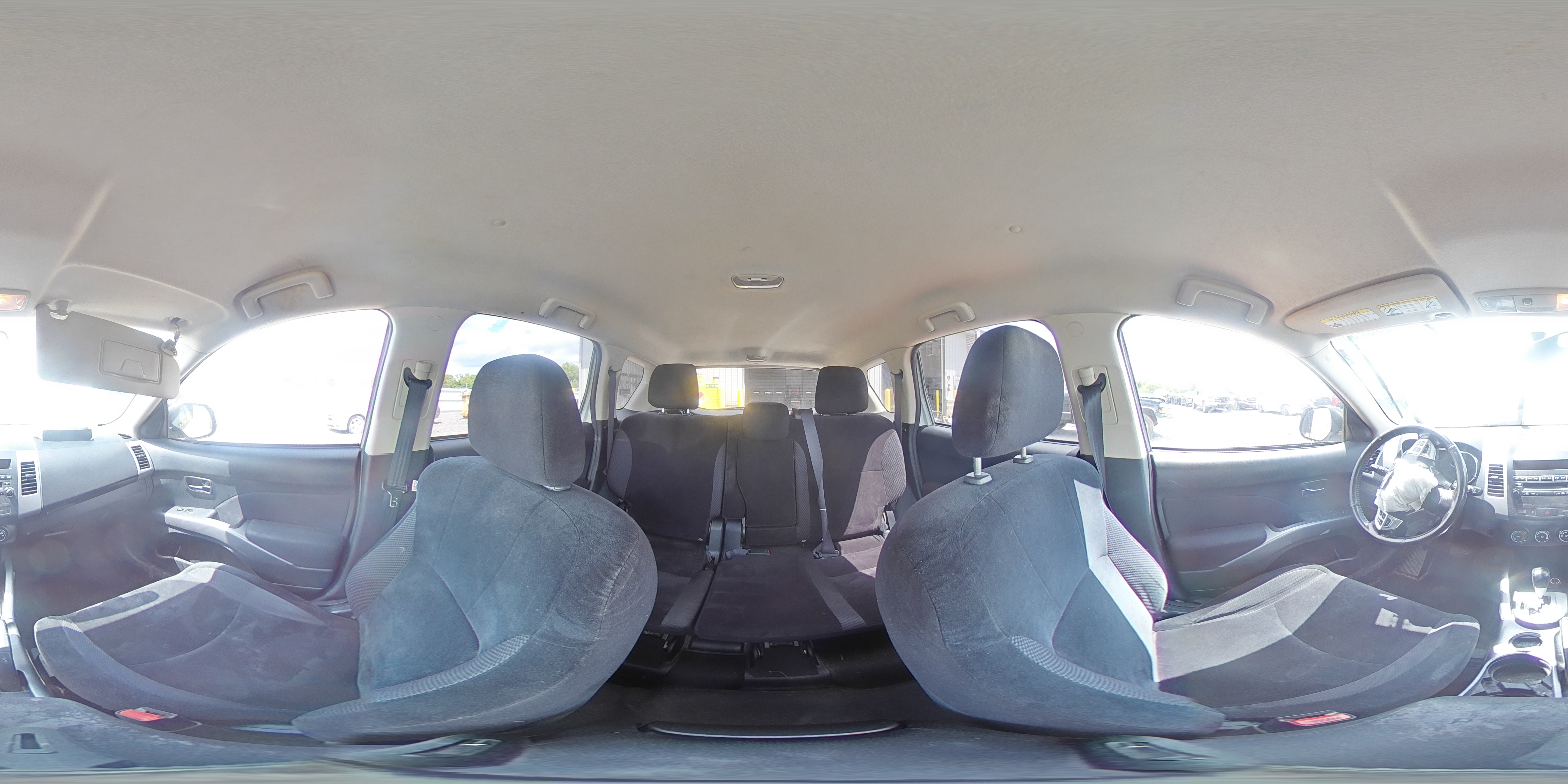 2013 Mitsubishi Outlander Es White vin: JA4AS2AW3DU004775