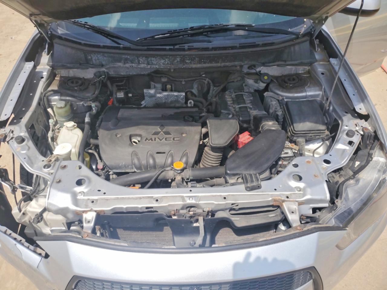 2013 Mitsubishi Outlander Es Серебряный vin: JA4AS2AW5DU000744