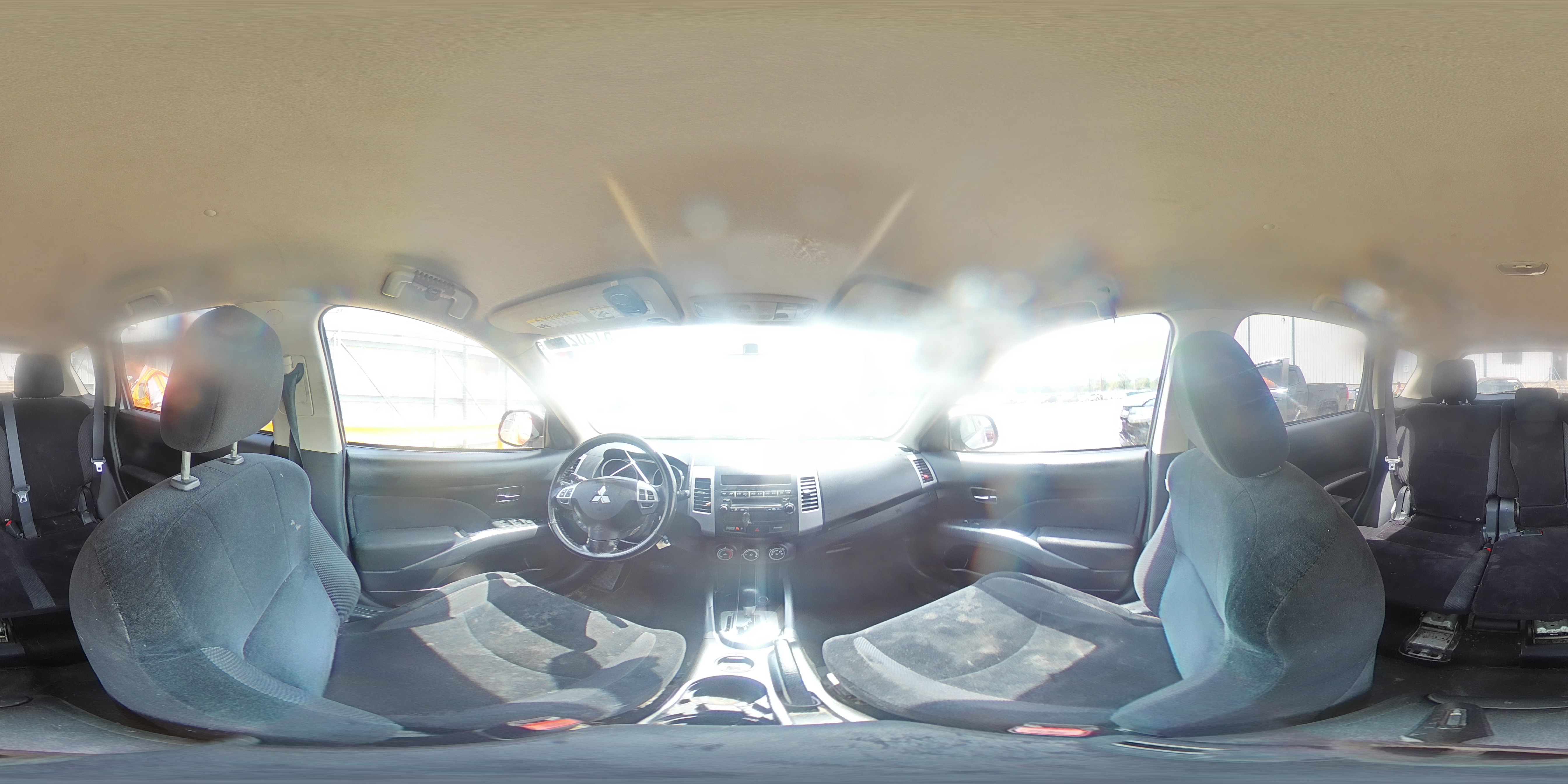 2013 Mitsubishi Outlander Es Серебряный vin: JA4AS2AW5DU000744