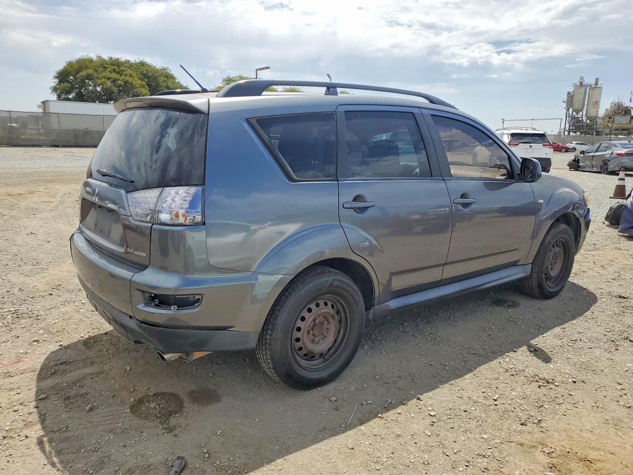 2011 Mitsubishi Outlander Es Gray vin: JA4AS2AW6BU031515