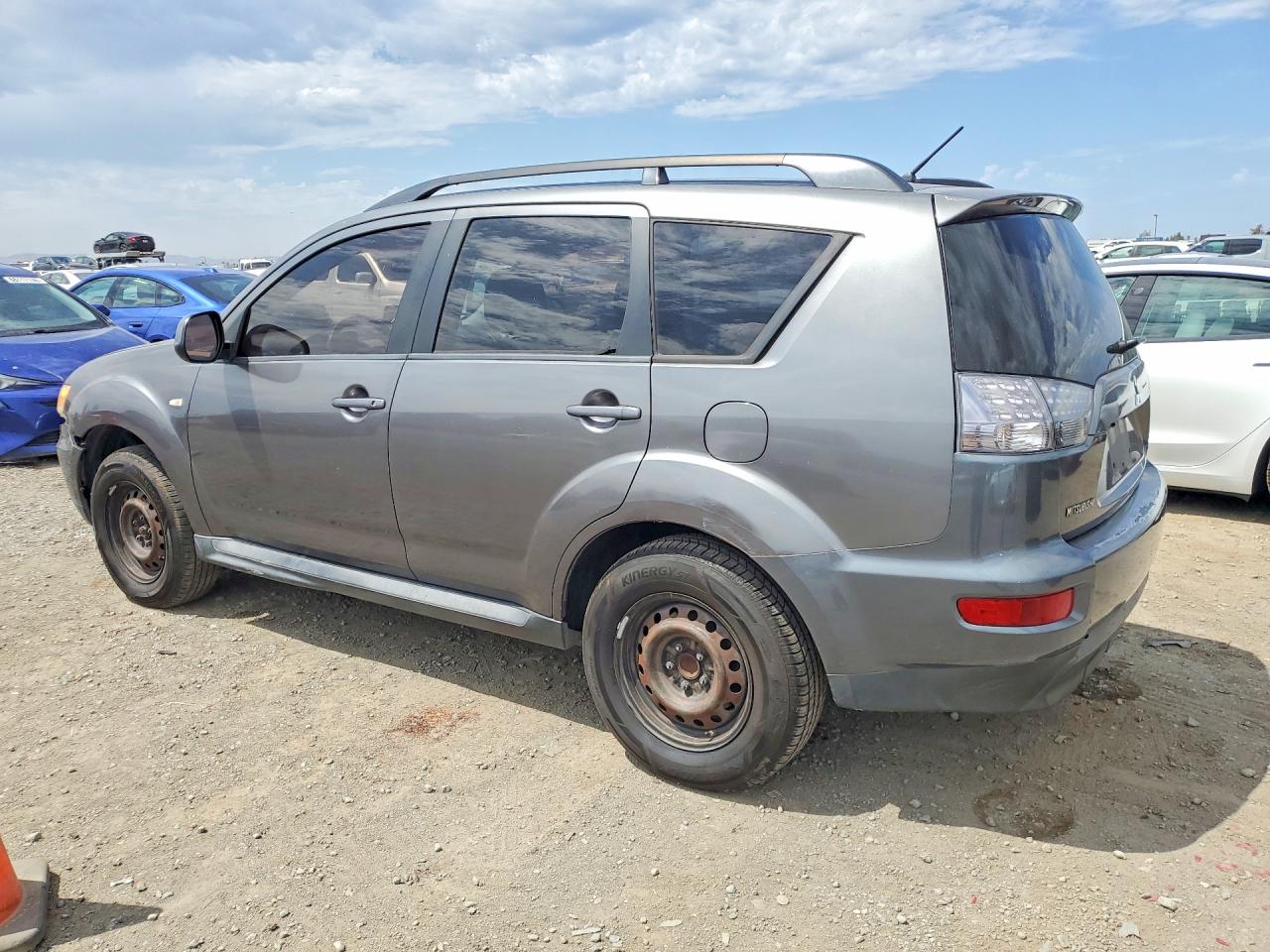 2011 Mitsubishi Outlander Es Gray vin: JA4AS2AW6BU031515
