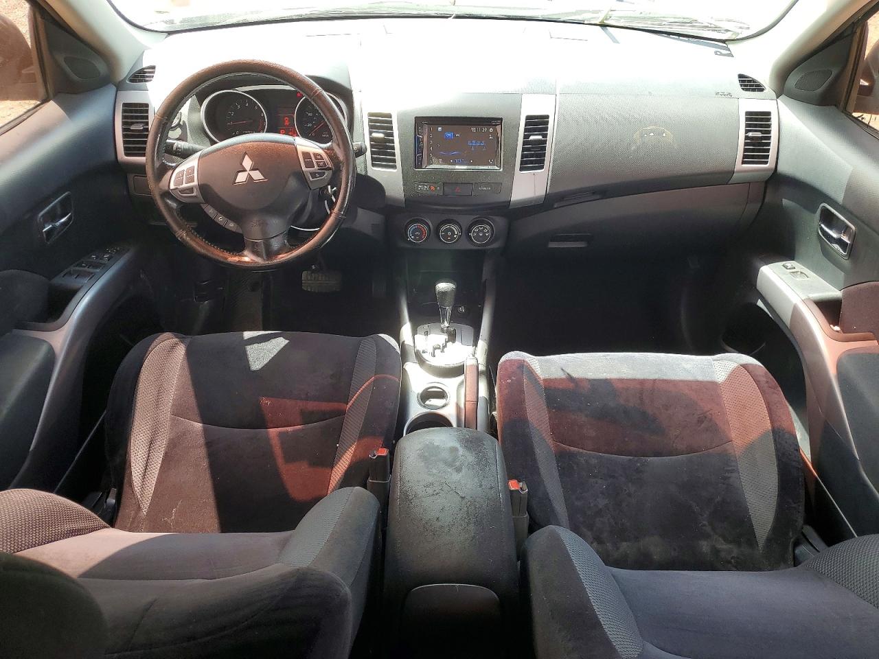 2011 Mitsubishi Outlander Es Gray vin: JA4AS2AW6BU031515