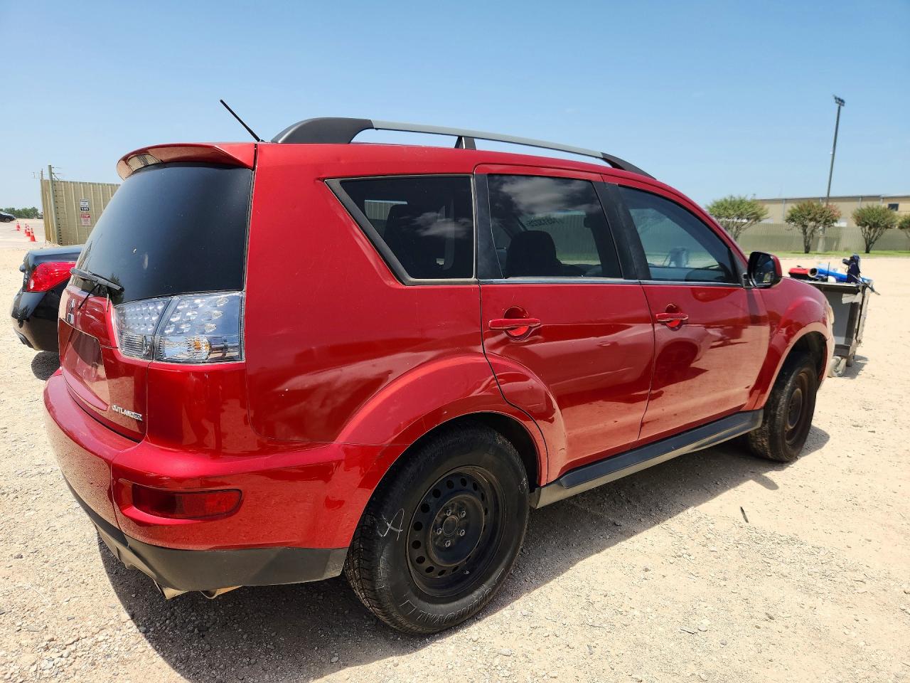 2012 Mitsubishi Outlander Es Red vin: JA4AS2AW8CU002048