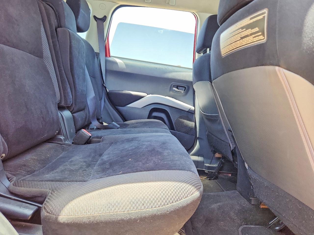 2012 Mitsubishi Outlander Es Red vin: JA4AS2AW8CU002048