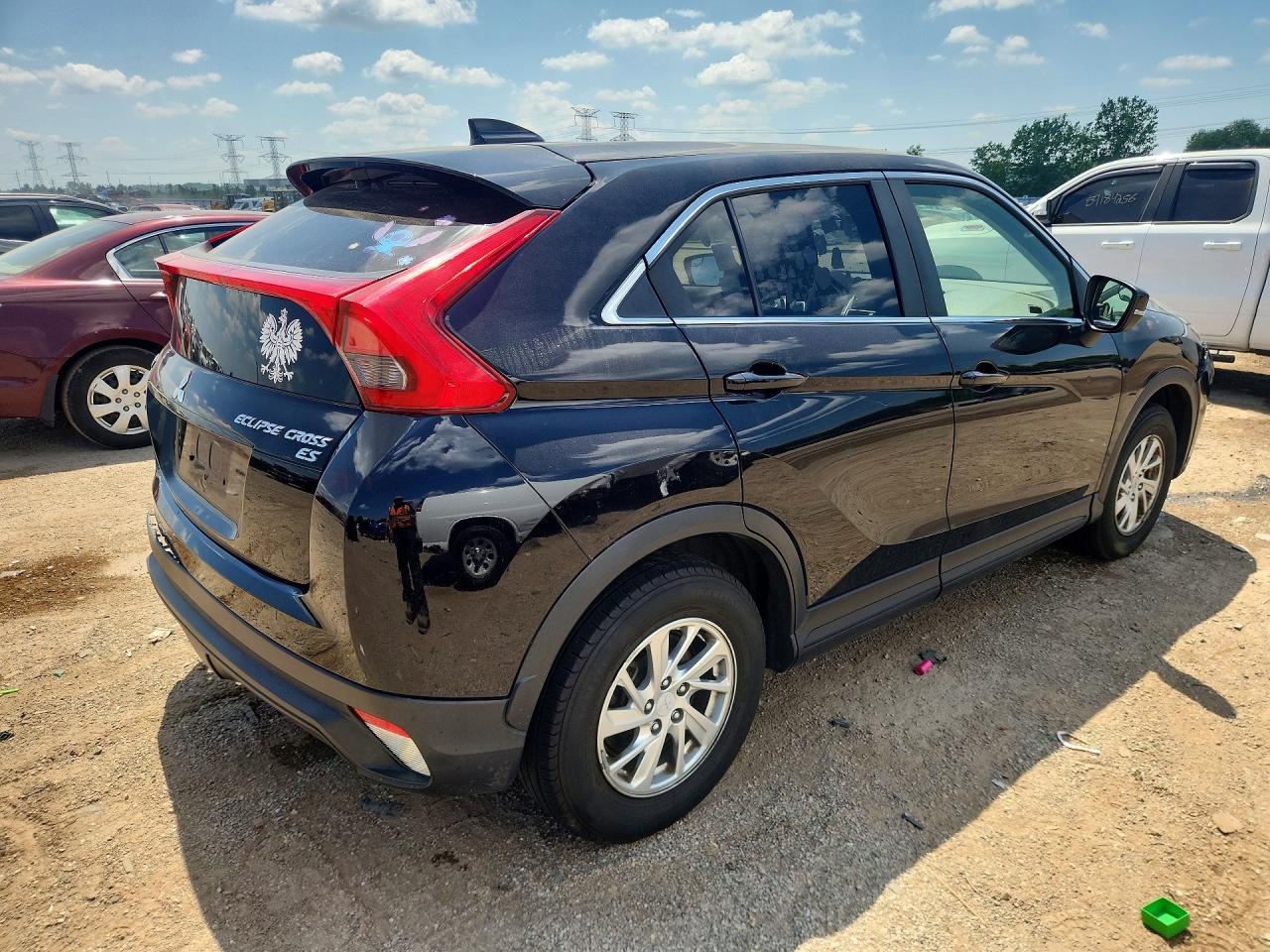2018 Mitsubishi Eclipse Cross Es Black vin: JA4AS3AA0JZ047690