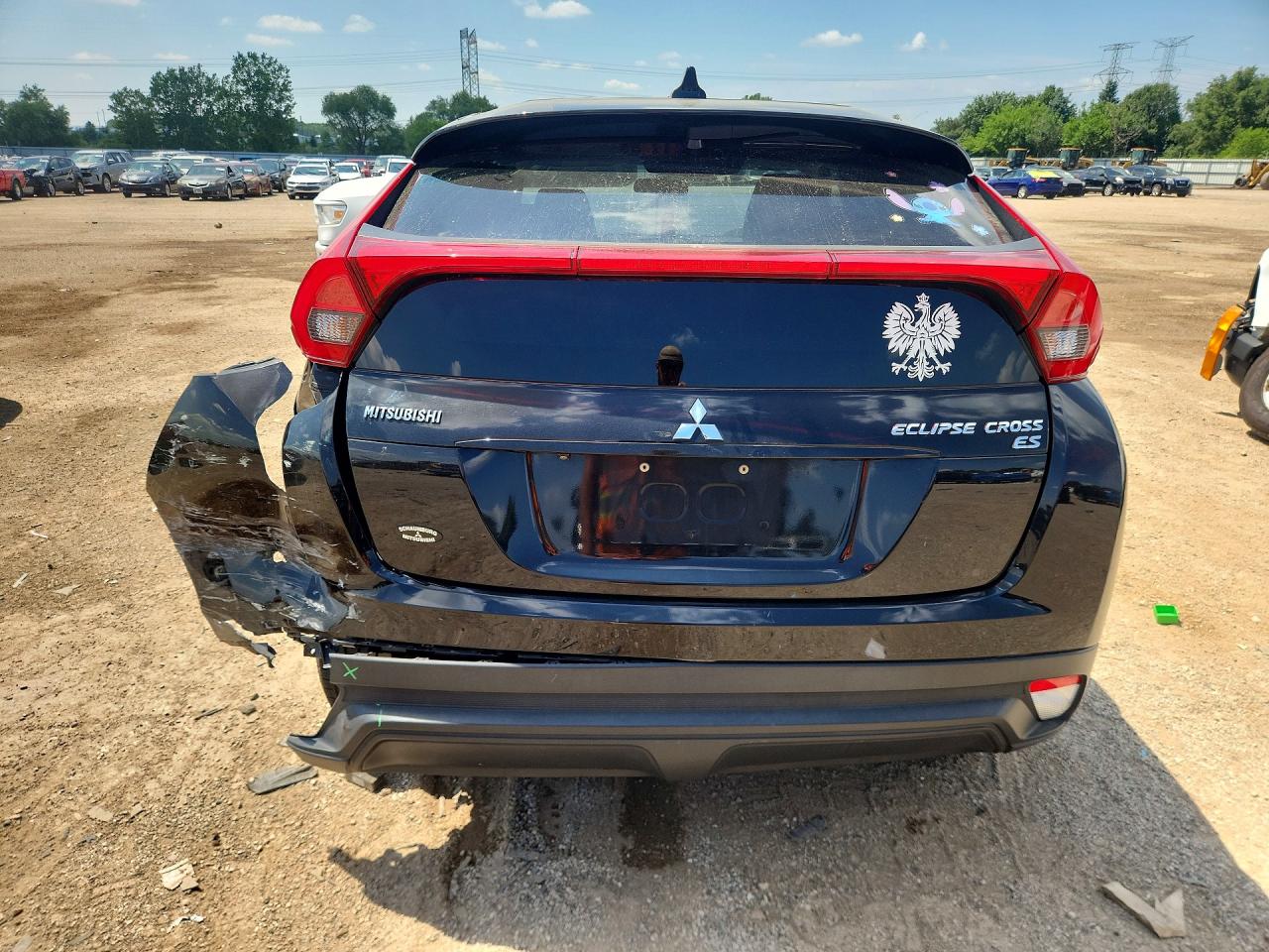 2018 Mitsubishi Eclipse Cross Es Black vin: JA4AS3AA0JZ047690