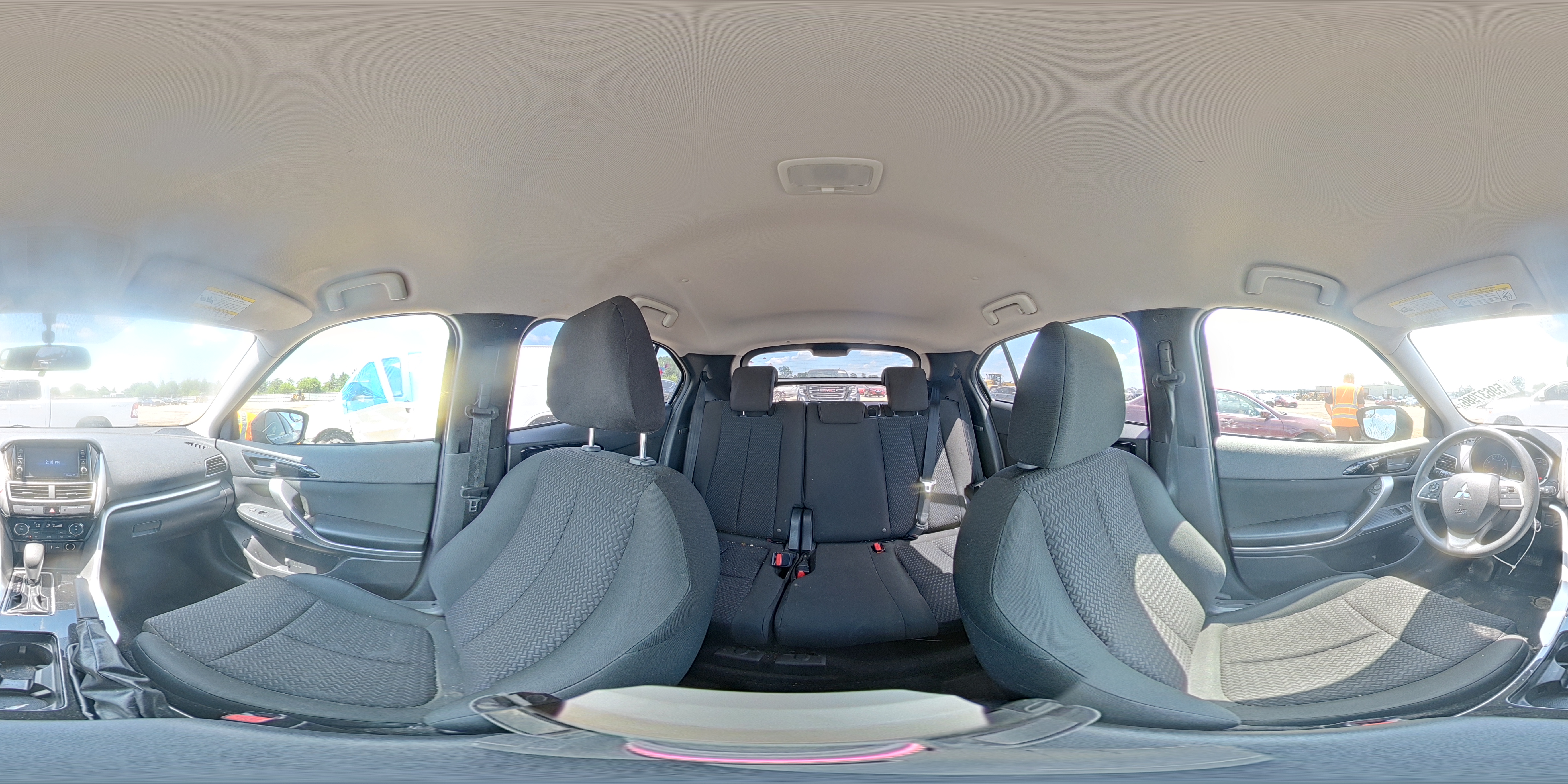 2018 Mitsubishi Eclipse Cross Es Black vin: JA4AS3AA0JZ047690