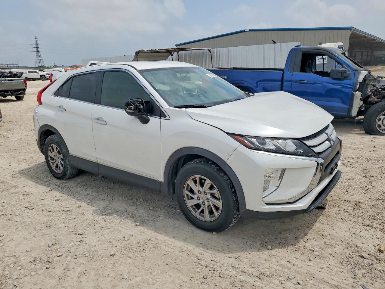 2019 Mitsubishi Eclipse Cross Es White vin: JA4AS3AA0KZ019048