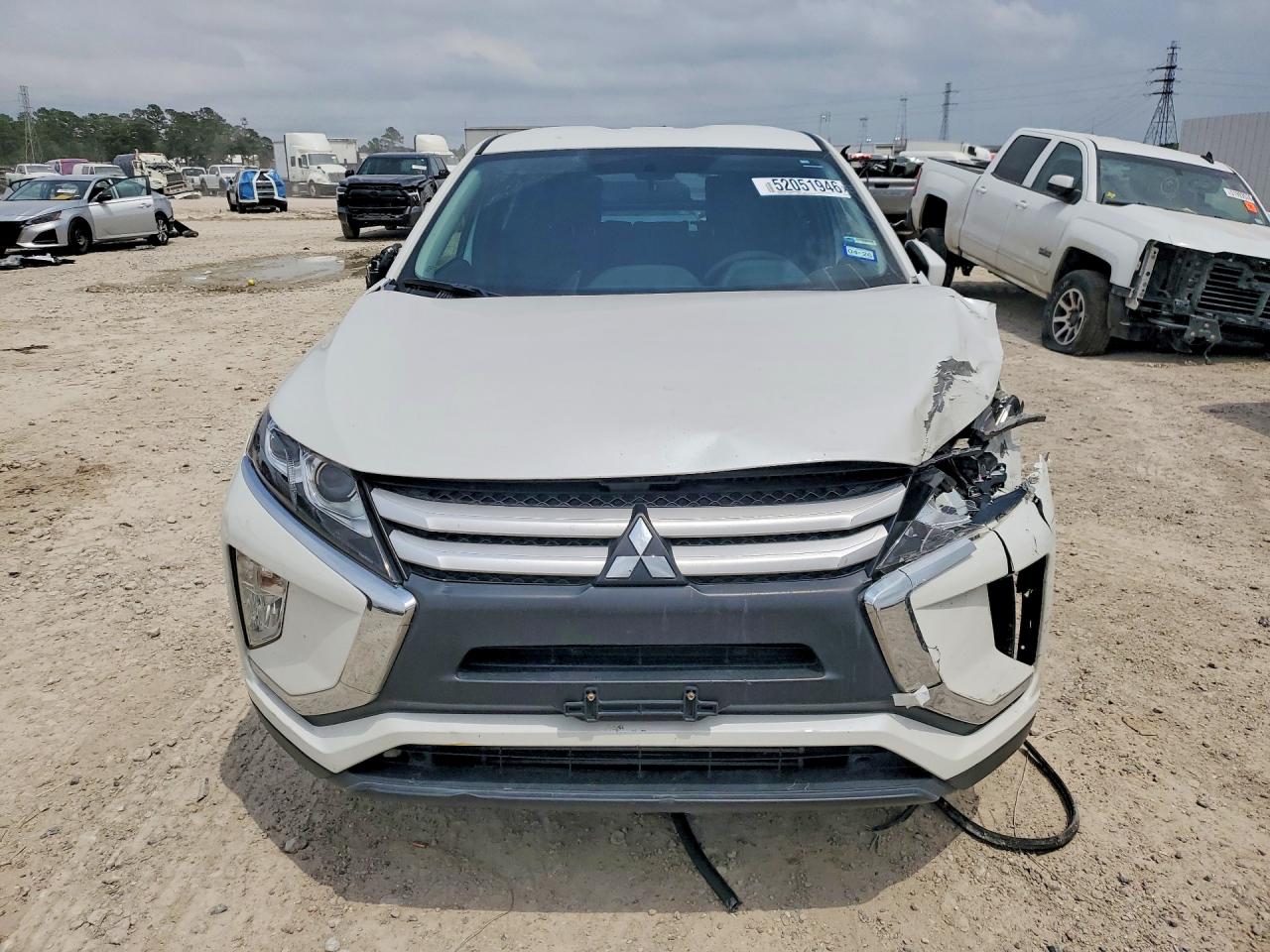 2019 Mitsubishi Eclipse Cross Es White vin: JA4AS3AA0KZ019048