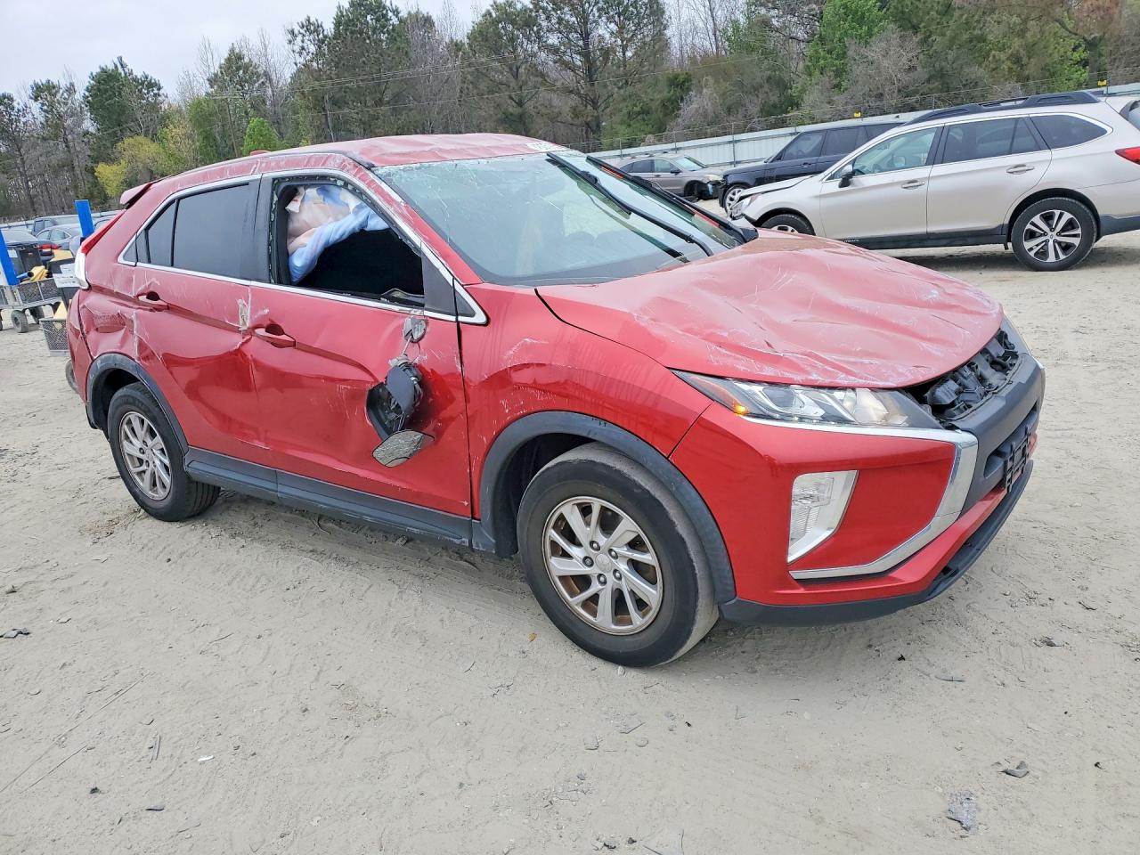 2018 Mitsubishi Eclipse Cross Es Red vin: JA4AS3AA2JZ066158