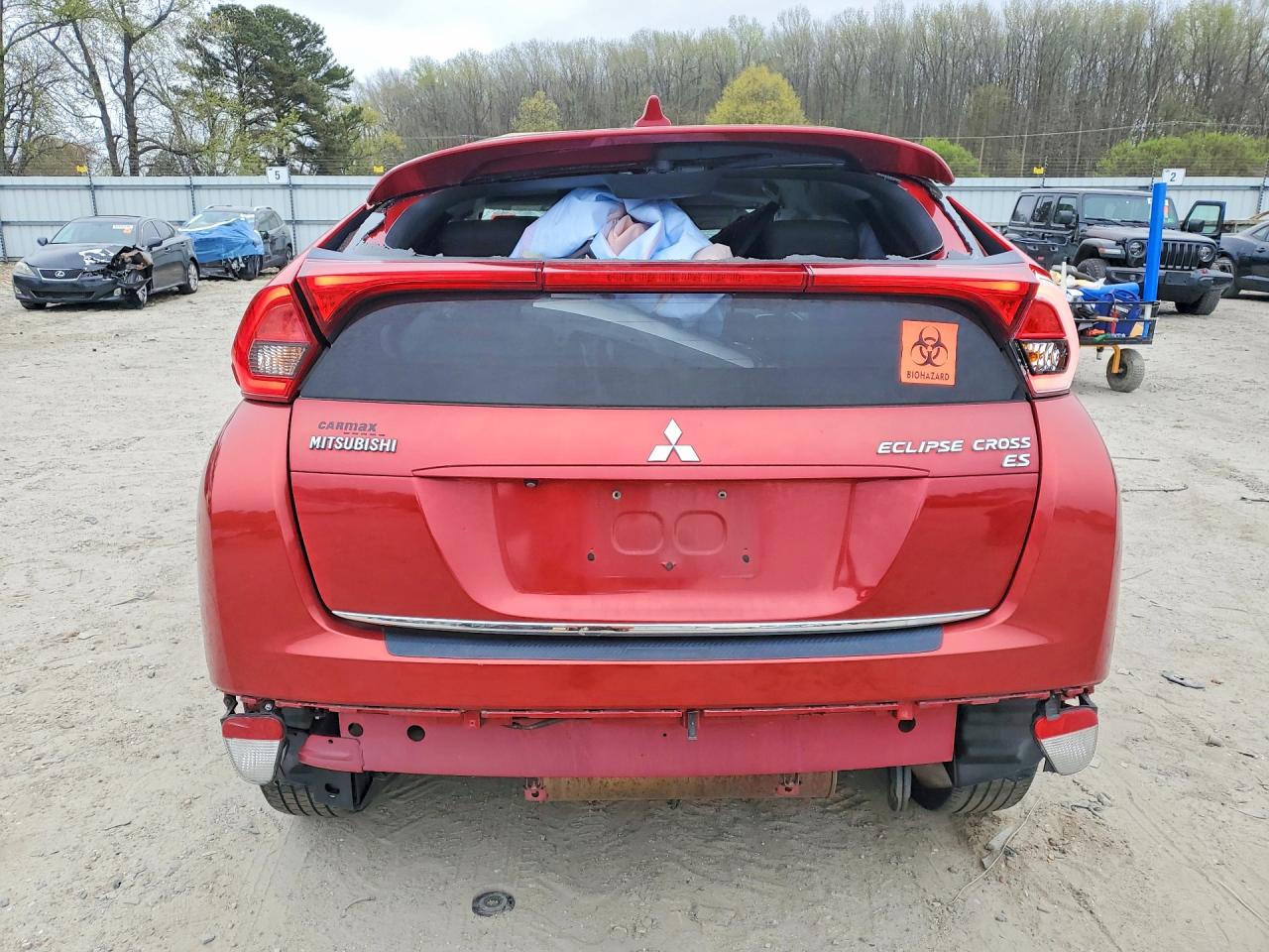 2018 Mitsubishi Eclipse Cross Es Red vin: JA4AS3AA2JZ066158