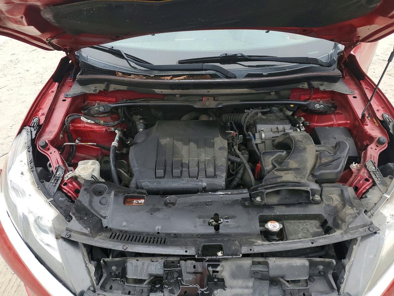 2018 Mitsubishi Eclipse Cross Es Red vin: JA4AS3AA2JZ066158