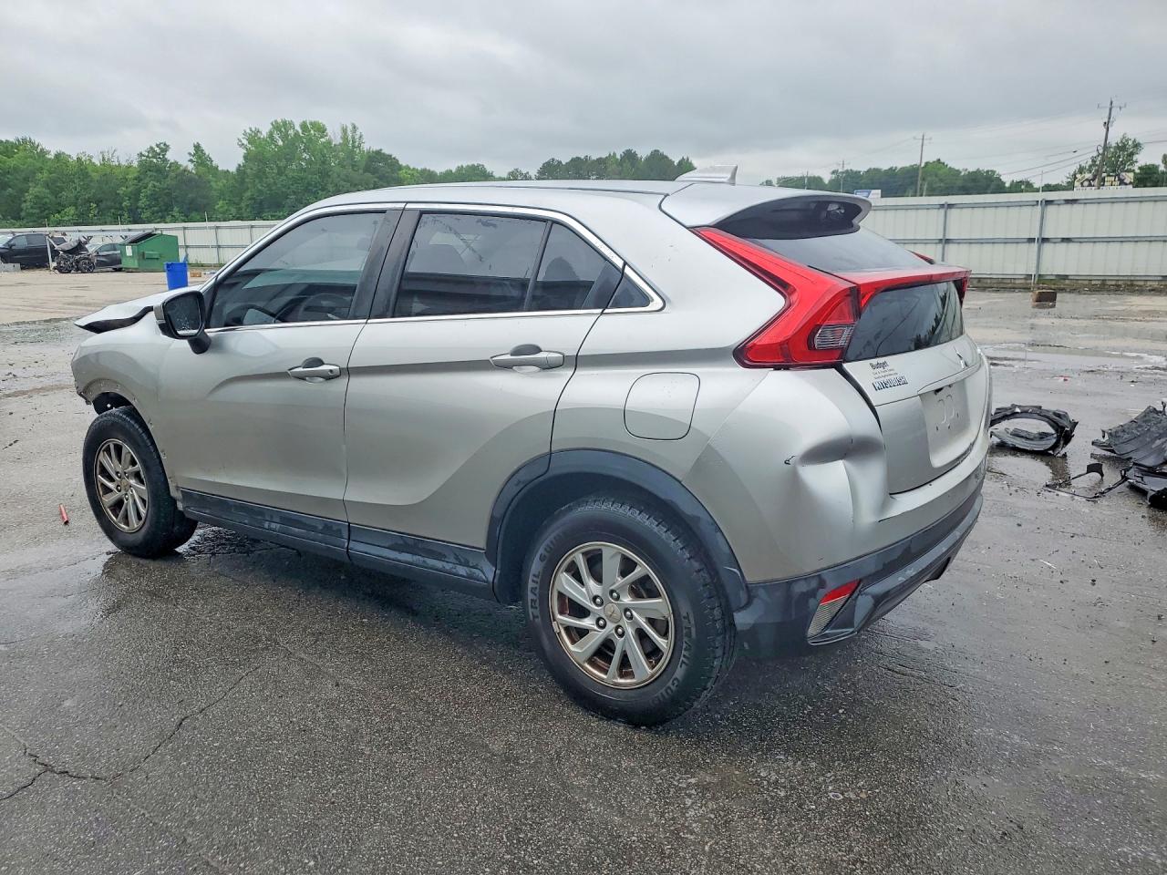 2019 Mitsubishi Eclipse Cross Es Silver vin: JA4AS3AA8KZ016415