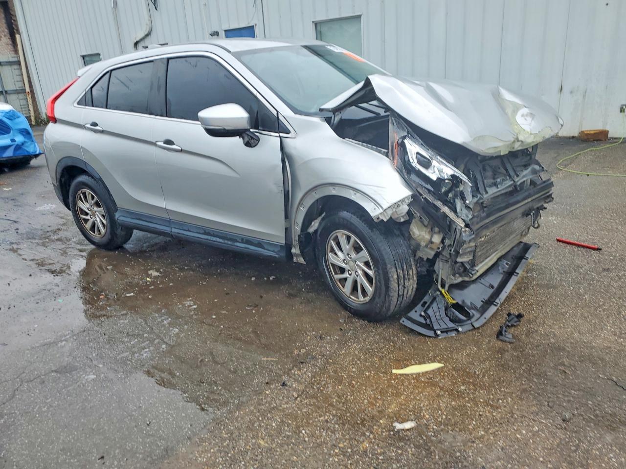 2019 Mitsubishi Eclipse Cross Es Silver vin: JA4AS3AA8KZ016415
