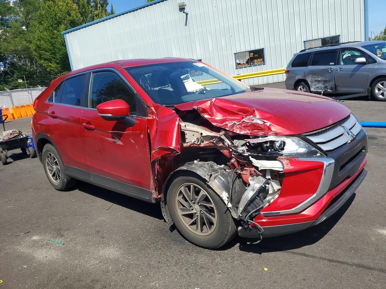 2020 Mitsubishi Eclipse Cross Es Red vin: JA4AS3AAXLZ008897