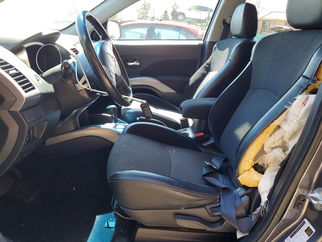2010 Mitsubishi Outlander Se Gray vin: JA4AS3AW0AZ016919
