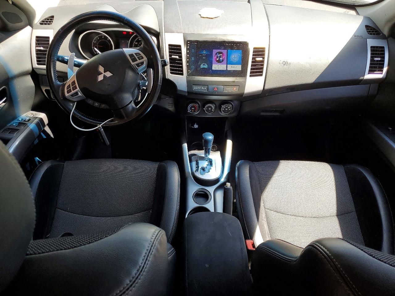 2010 Mitsubishi Outlander Se Gray vin: JA4AS3AW0AZ016919
