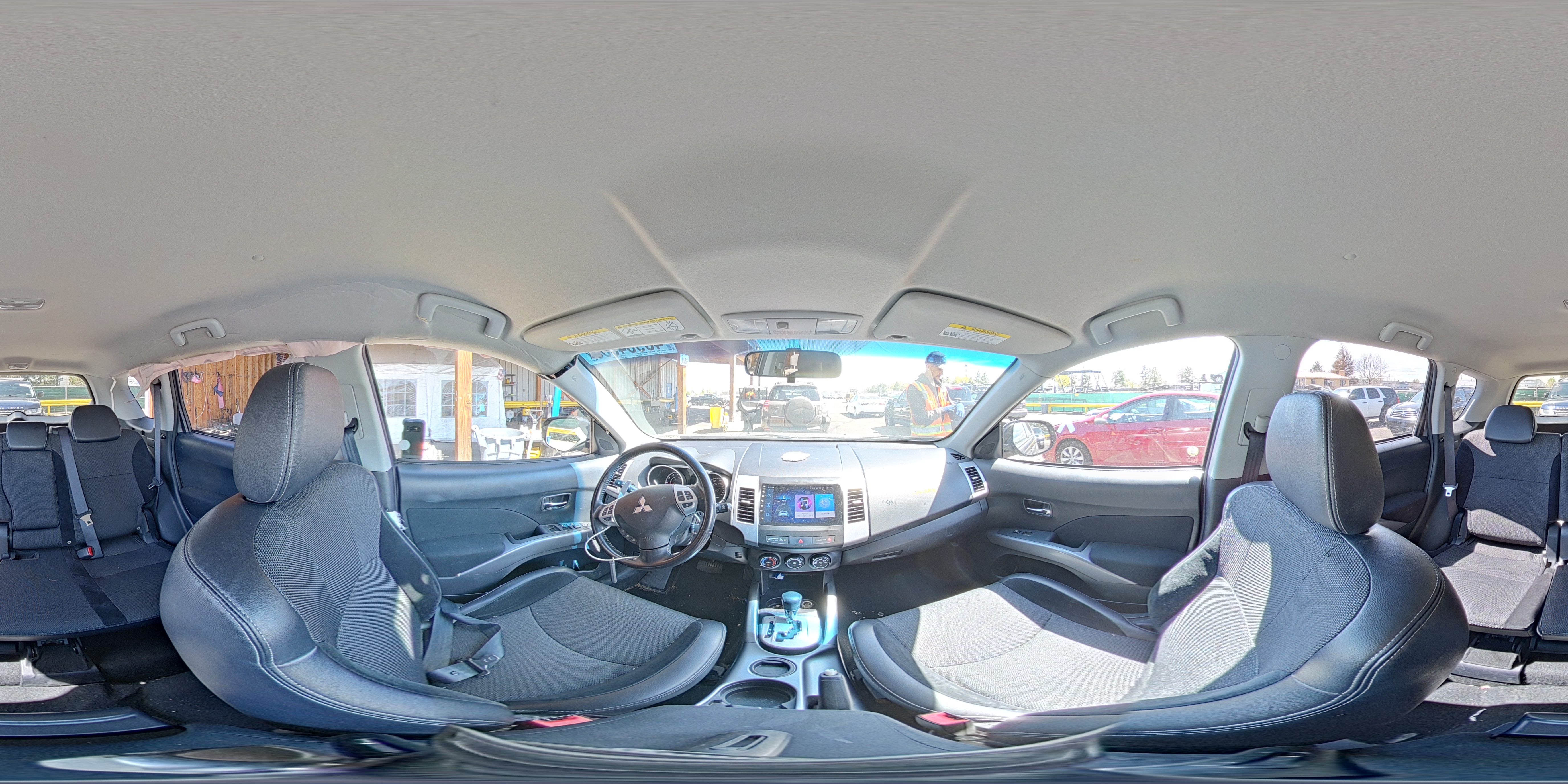 2010 Mitsubishi Outlander Se Gray vin: JA4AS3AW0AZ016919