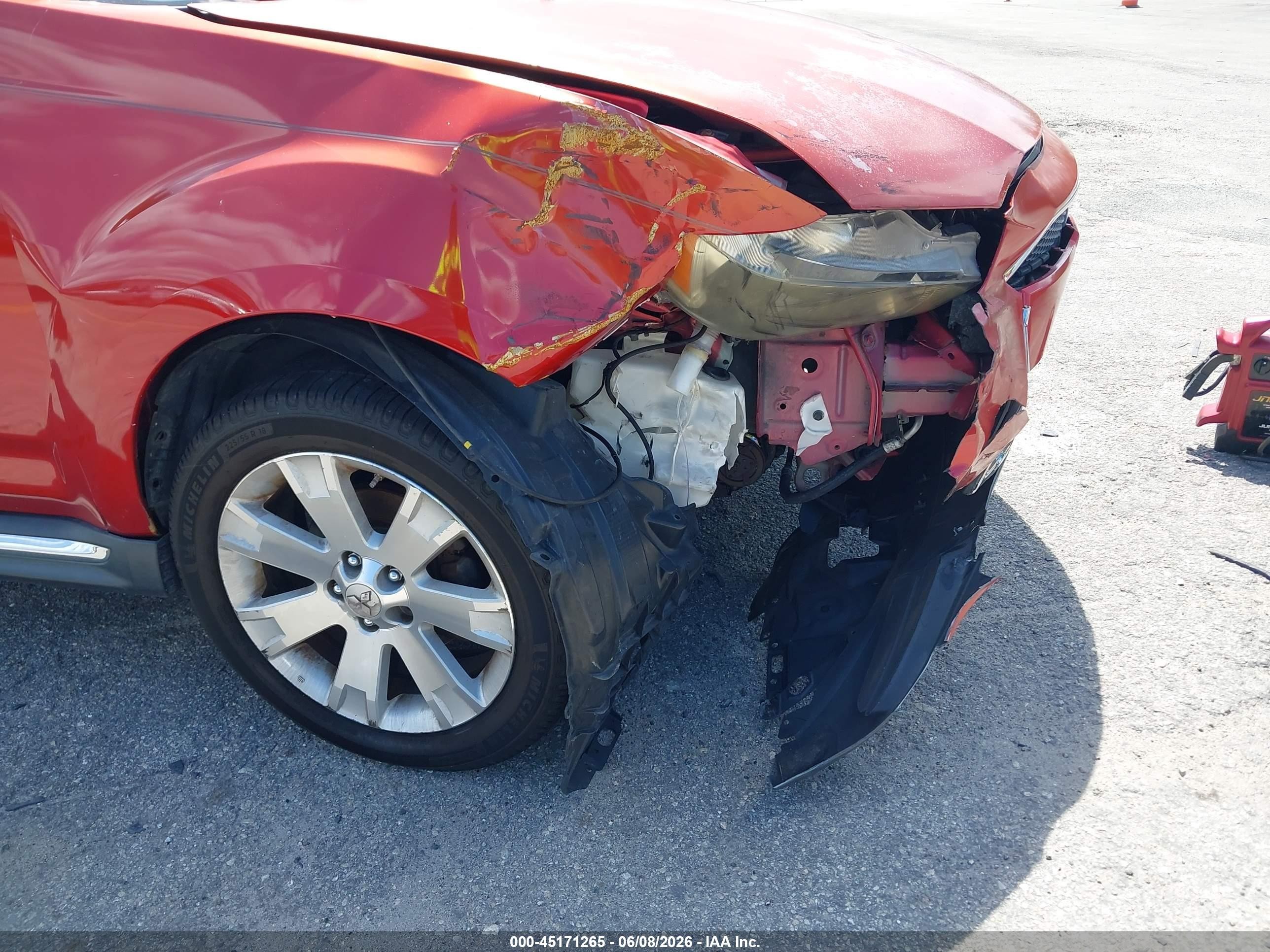 2012 Mitsubishi Outlander Se Красный vin: JA4AS3AW0CU003006