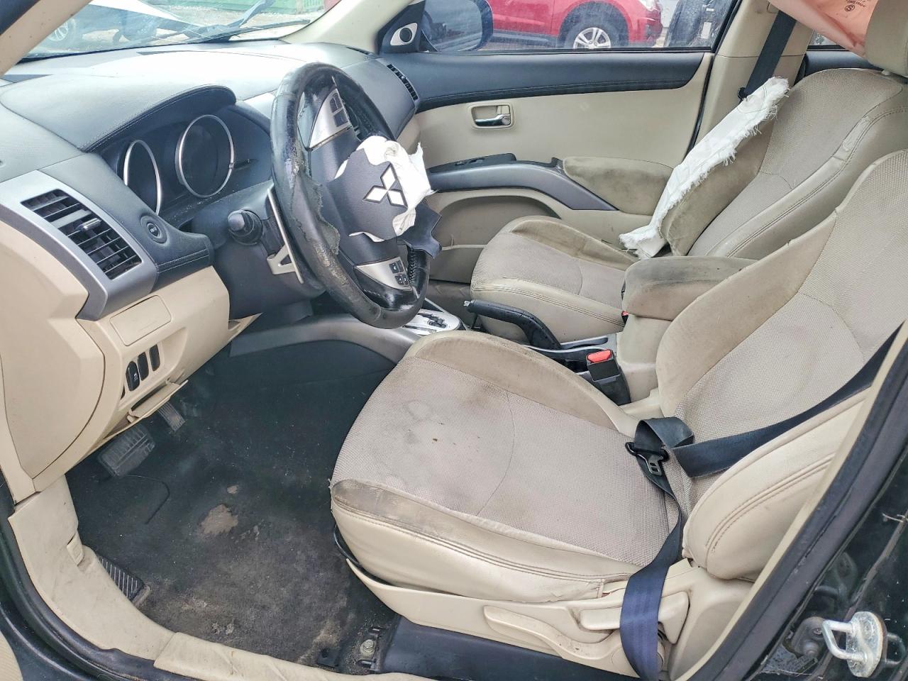2012 Mitsubishi Outlander Se Black vin: JA4AS3AW0CU003524