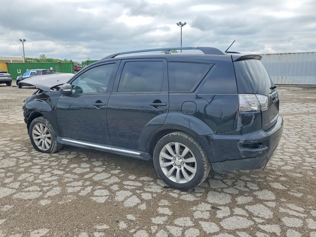 2012 Mitsubishi Outlander Se Black vin: JA4AS3AW0CU003524