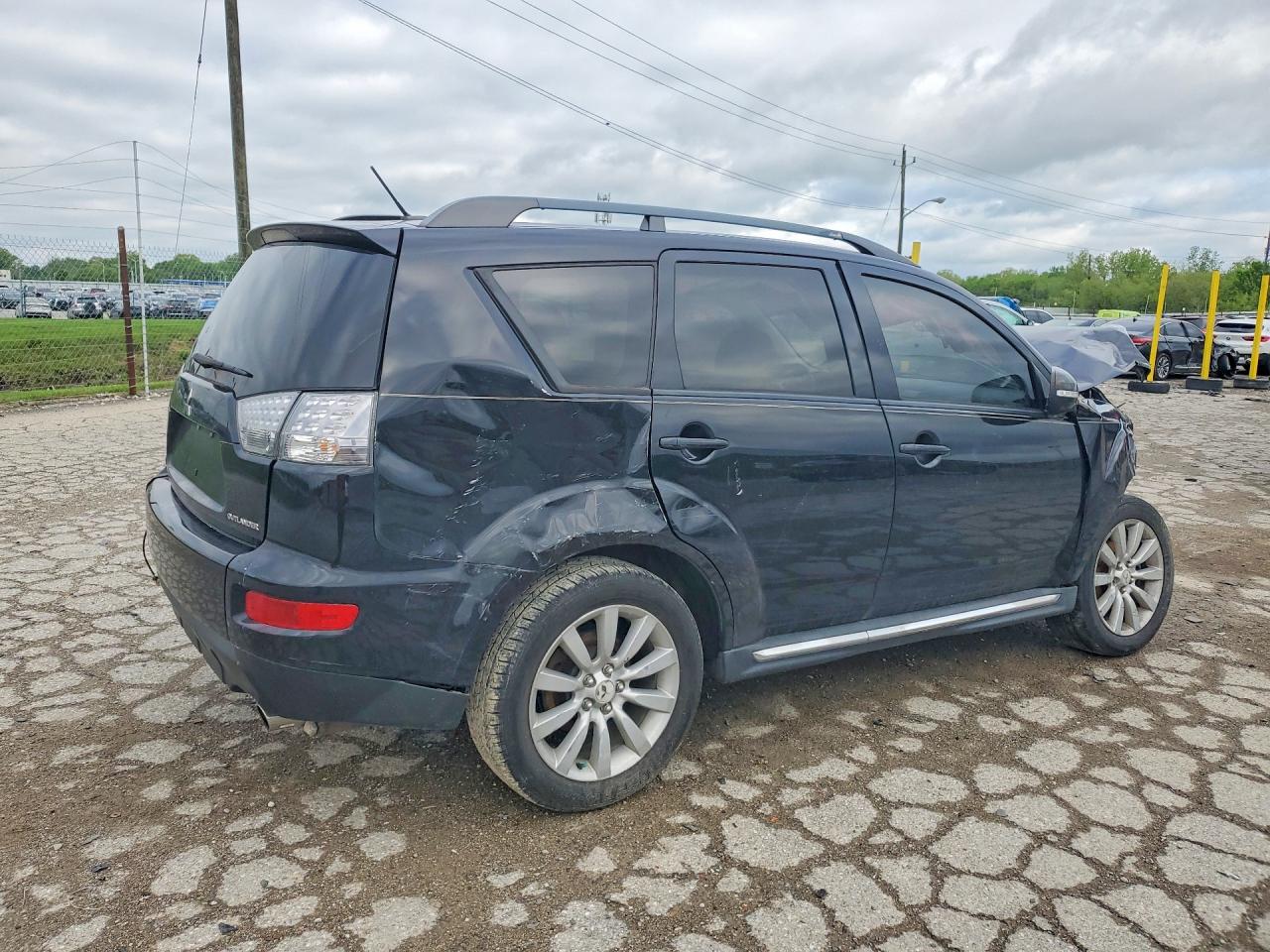2012 Mitsubishi Outlander Se Black vin: JA4AS3AW0CU003524