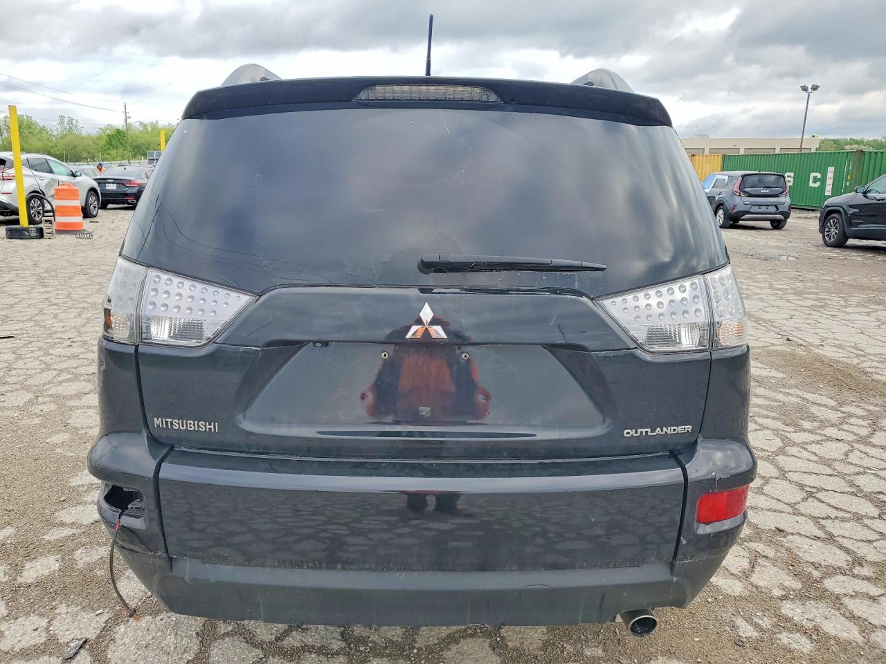 2012 Mitsubishi Outlander Se Black vin: JA4AS3AW0CU003524