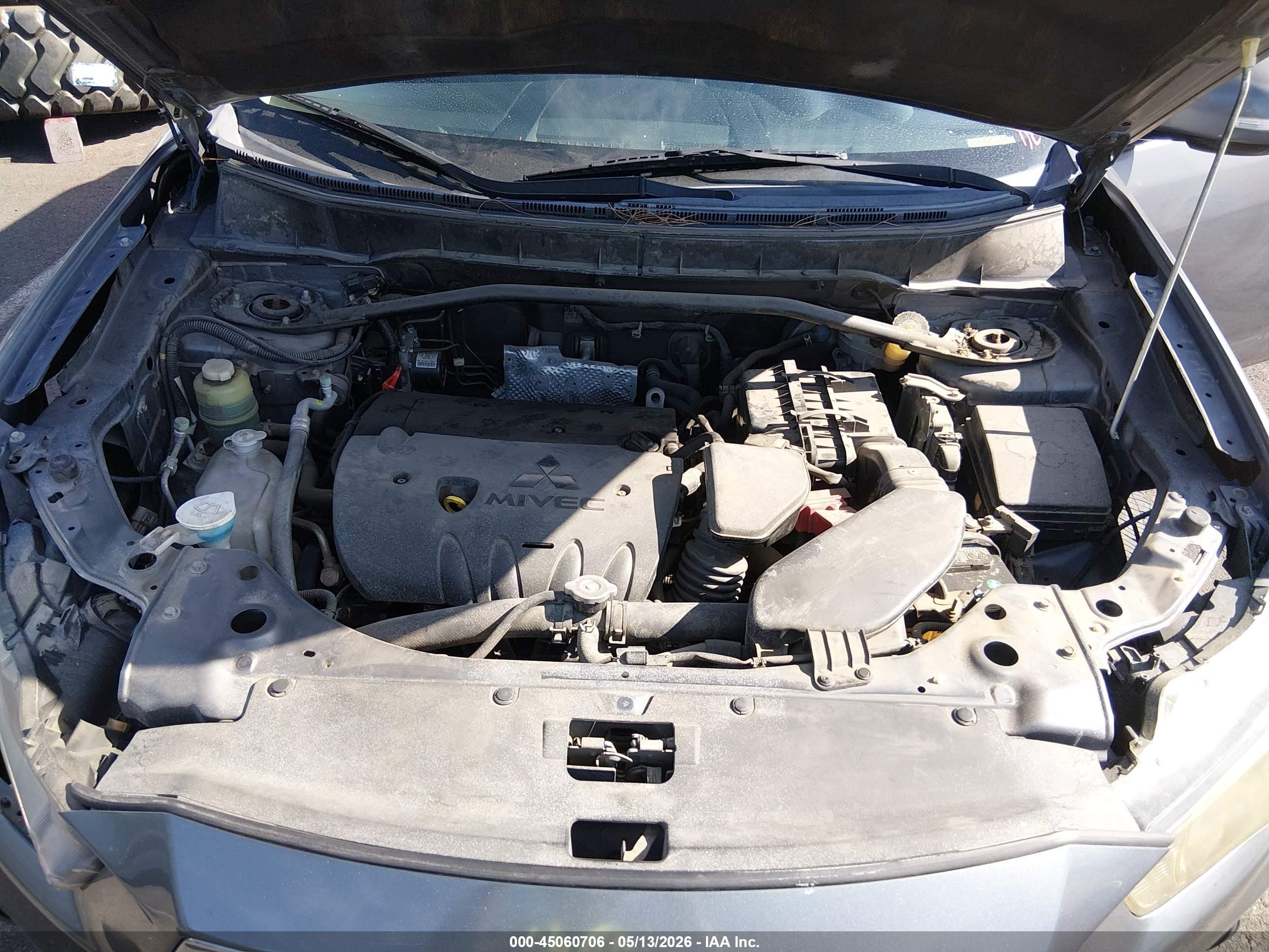 2011 Mitsubishi Outlander Se Серый vin: JA4AS3AW2BU018041