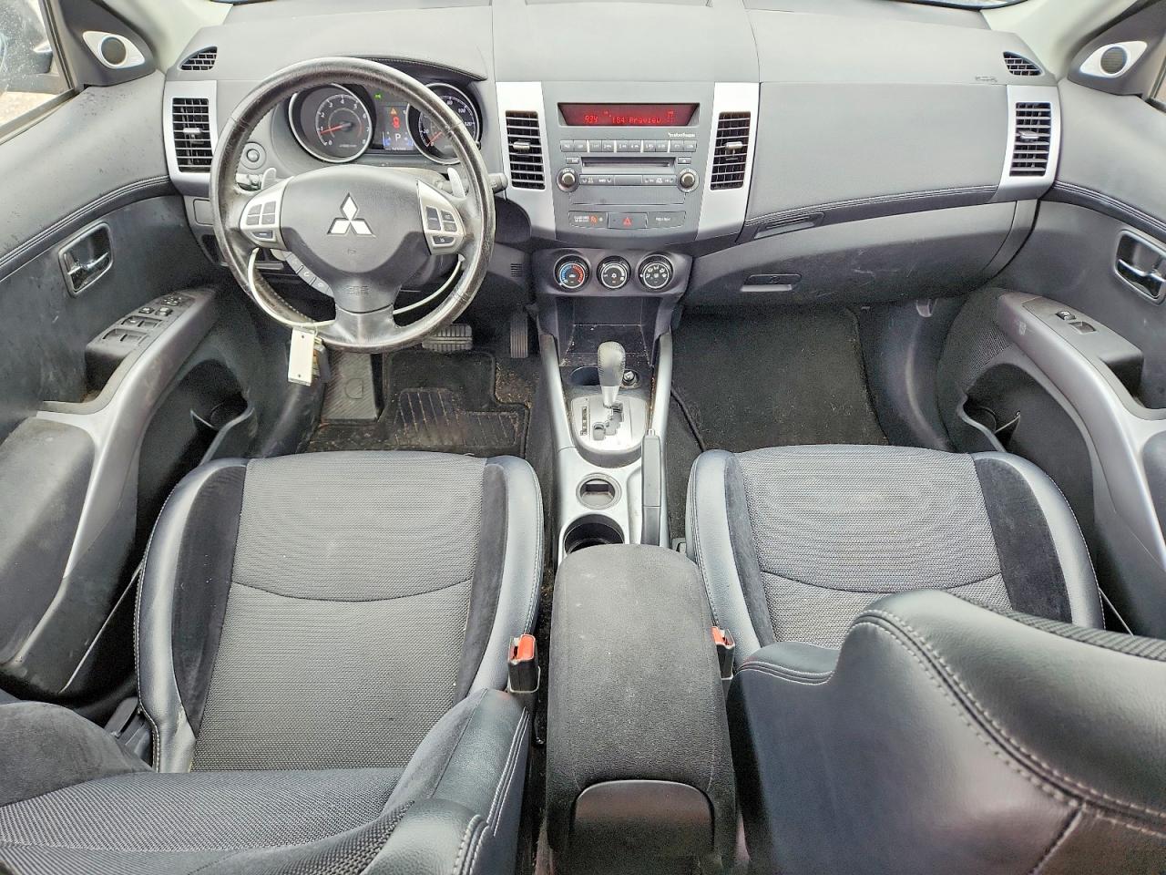 2012 Mitsubishi Outlander Se Silver vin: JA4AS3AW2CU007218
