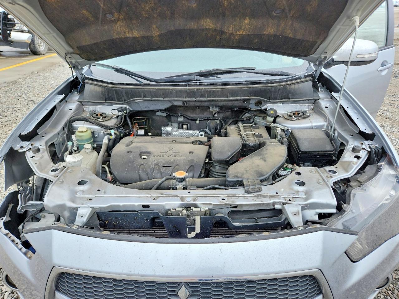 2012 Mitsubishi Outlander Se Silver vin: JA4AS3AW2CU007218