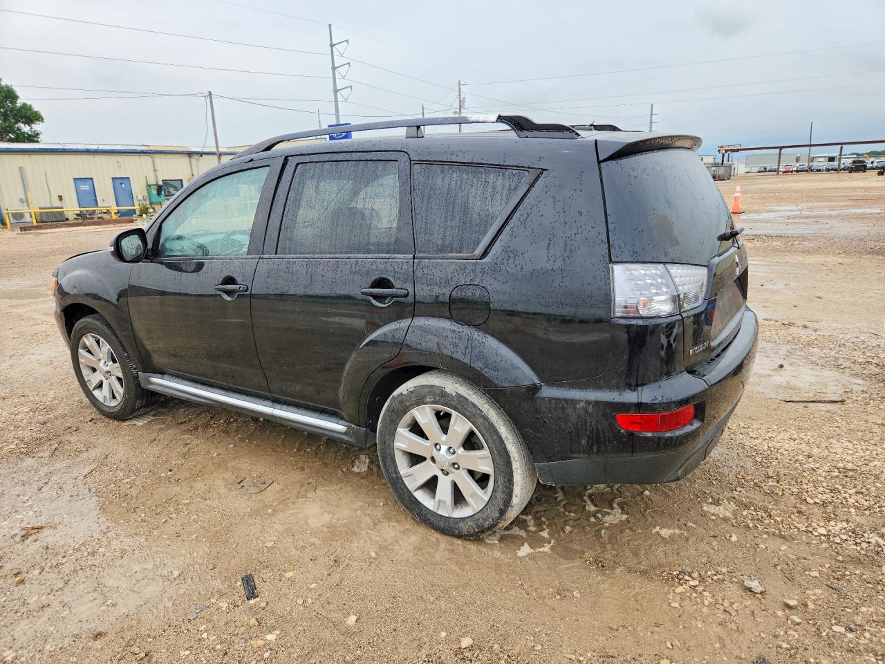 2012 Mitsubishi Outlander Se Black vin: JA4AS3AW3CU002061