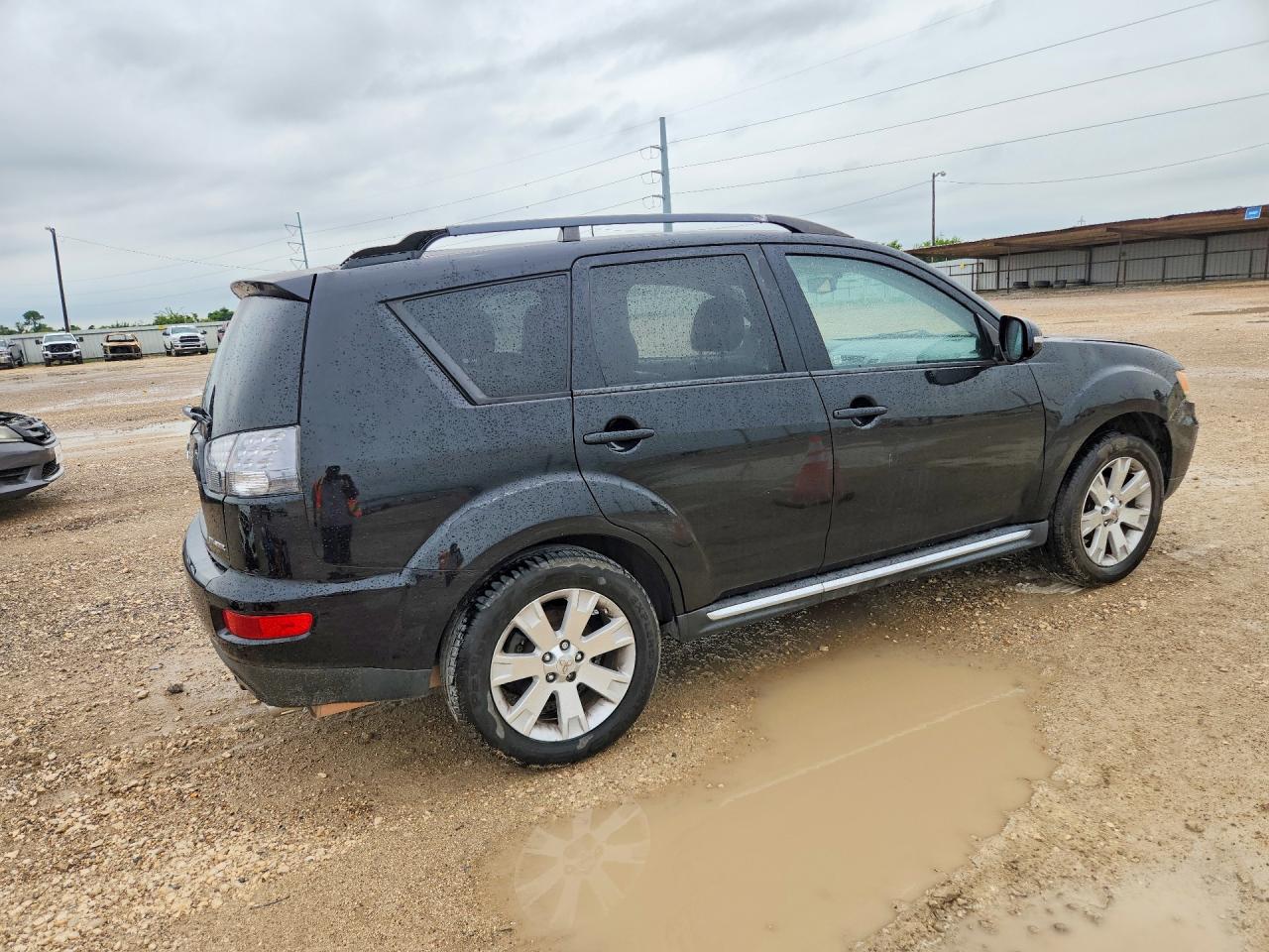 2012 Mitsubishi Outlander Se Black vin: JA4AS3AW3CU002061
