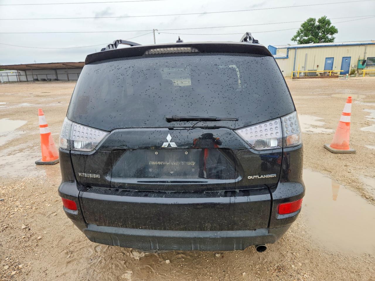 2012 Mitsubishi Outlander Se Black vin: JA4AS3AW3CU002061