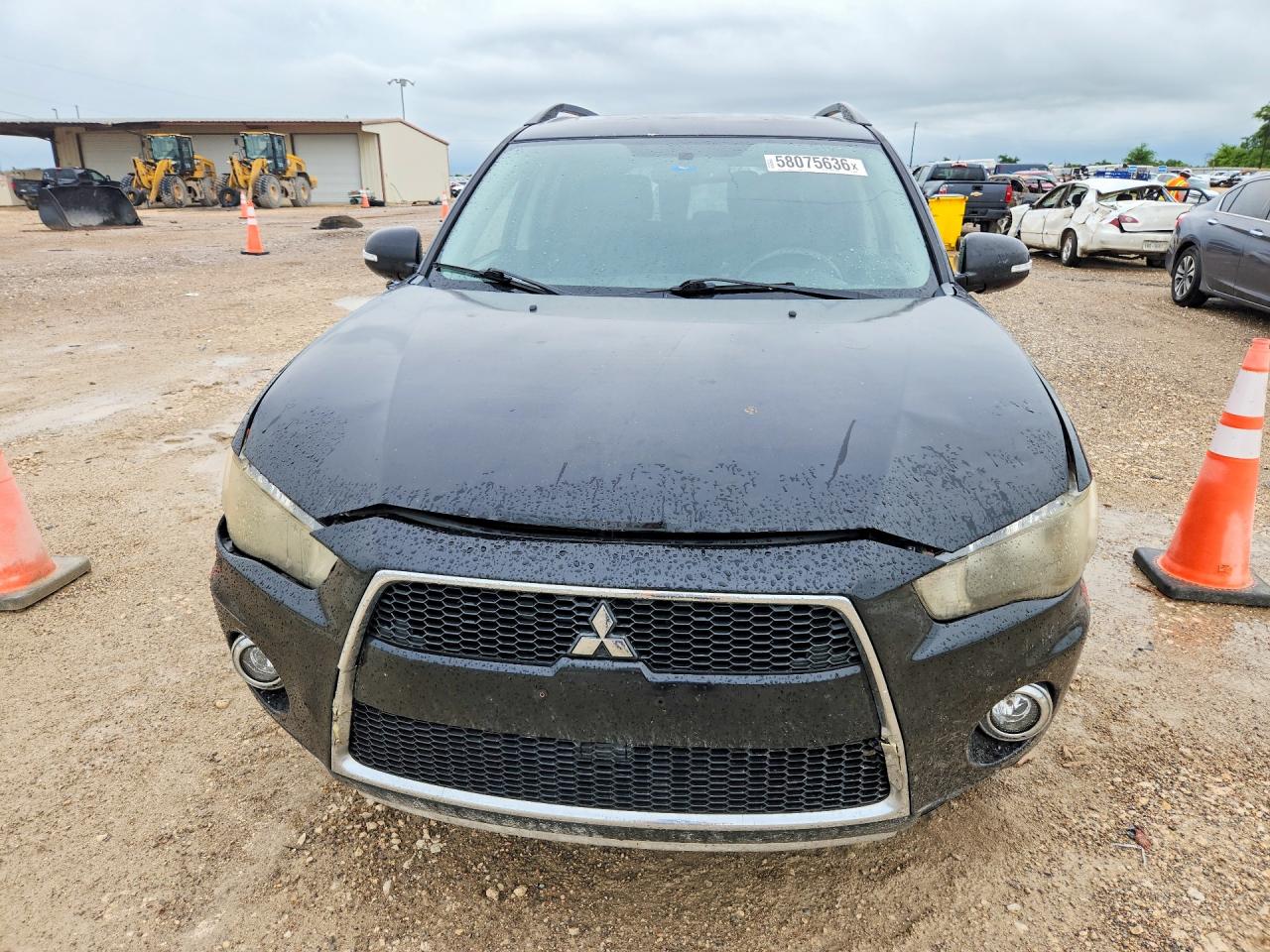 2012 Mitsubishi Outlander Se Black vin: JA4AS3AW3CU002061