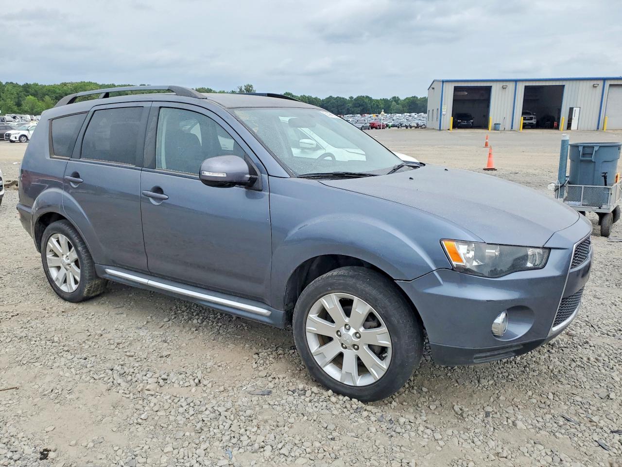 2012 Mitsubishi Outlander Se Gray vin: JA4AS3AW5CU003244