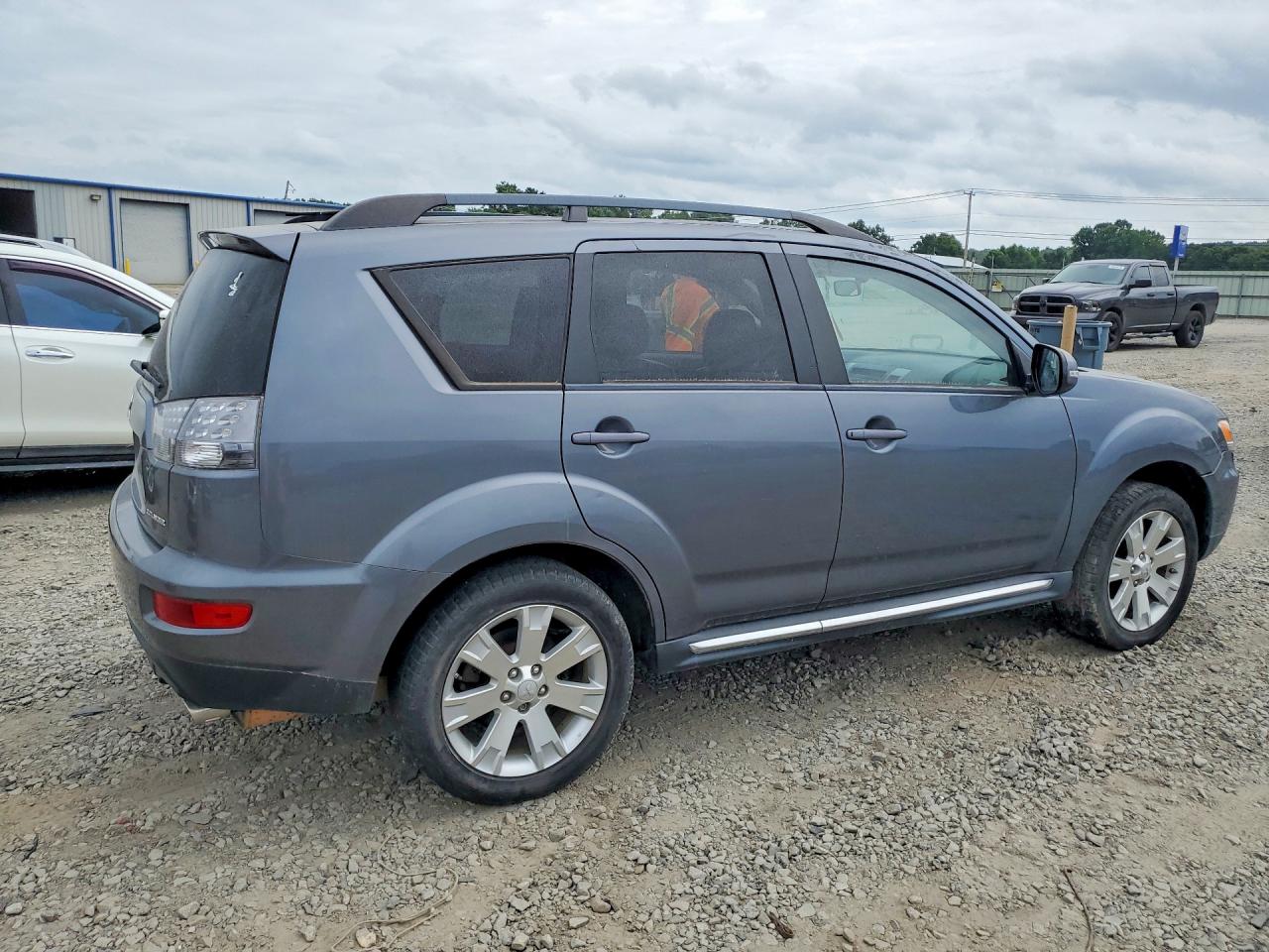 2012 Mitsubishi Outlander Se Gray vin: JA4AS3AW5CU003244