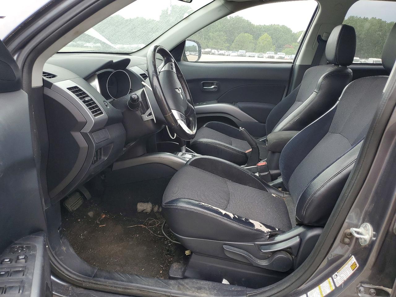 2012 Mitsubishi Outlander Se Gray vin: JA4AS3AW5CU003244