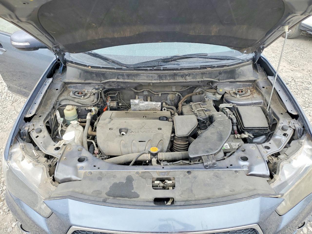2012 Mitsubishi Outlander Se Gray vin: JA4AS3AW5CU003244