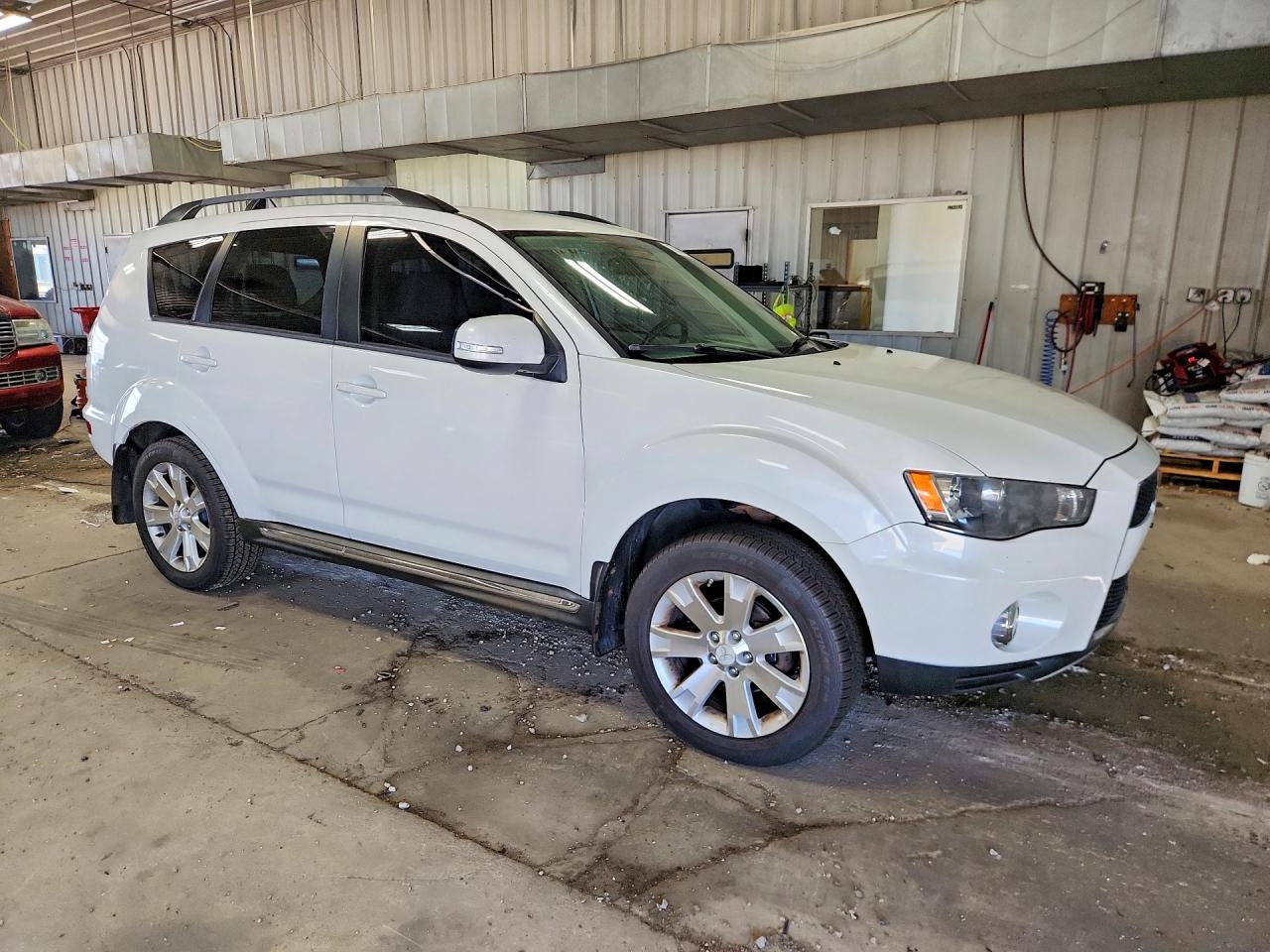 2012 Mitsubishi Outlander Se Белый vin: JA4AS3AW5CU008055