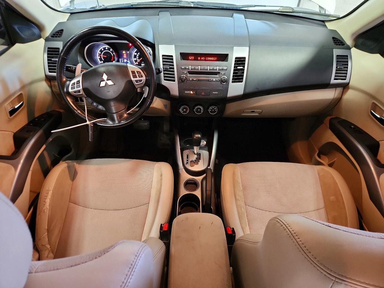 2012 Mitsubishi Outlander Se Белый vin: JA4AS3AW5CU008055