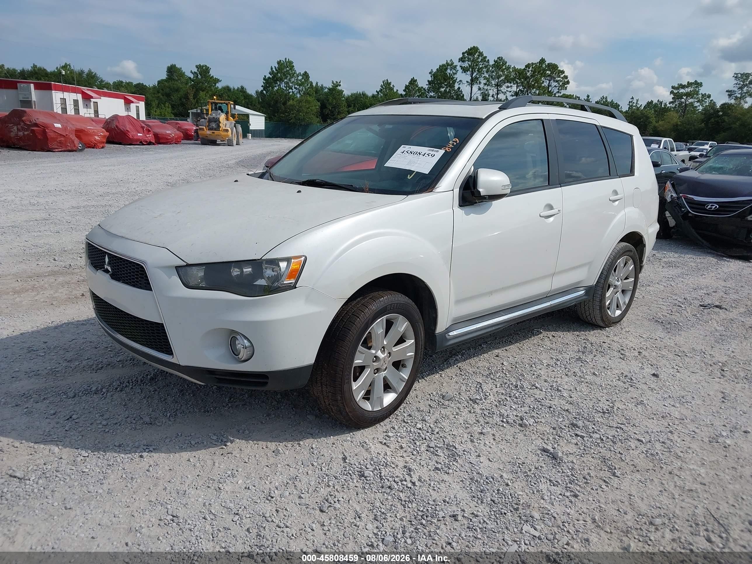 2013 Mitsubishi Outlander Se Белый vin: JA4AS3AW5DU006498