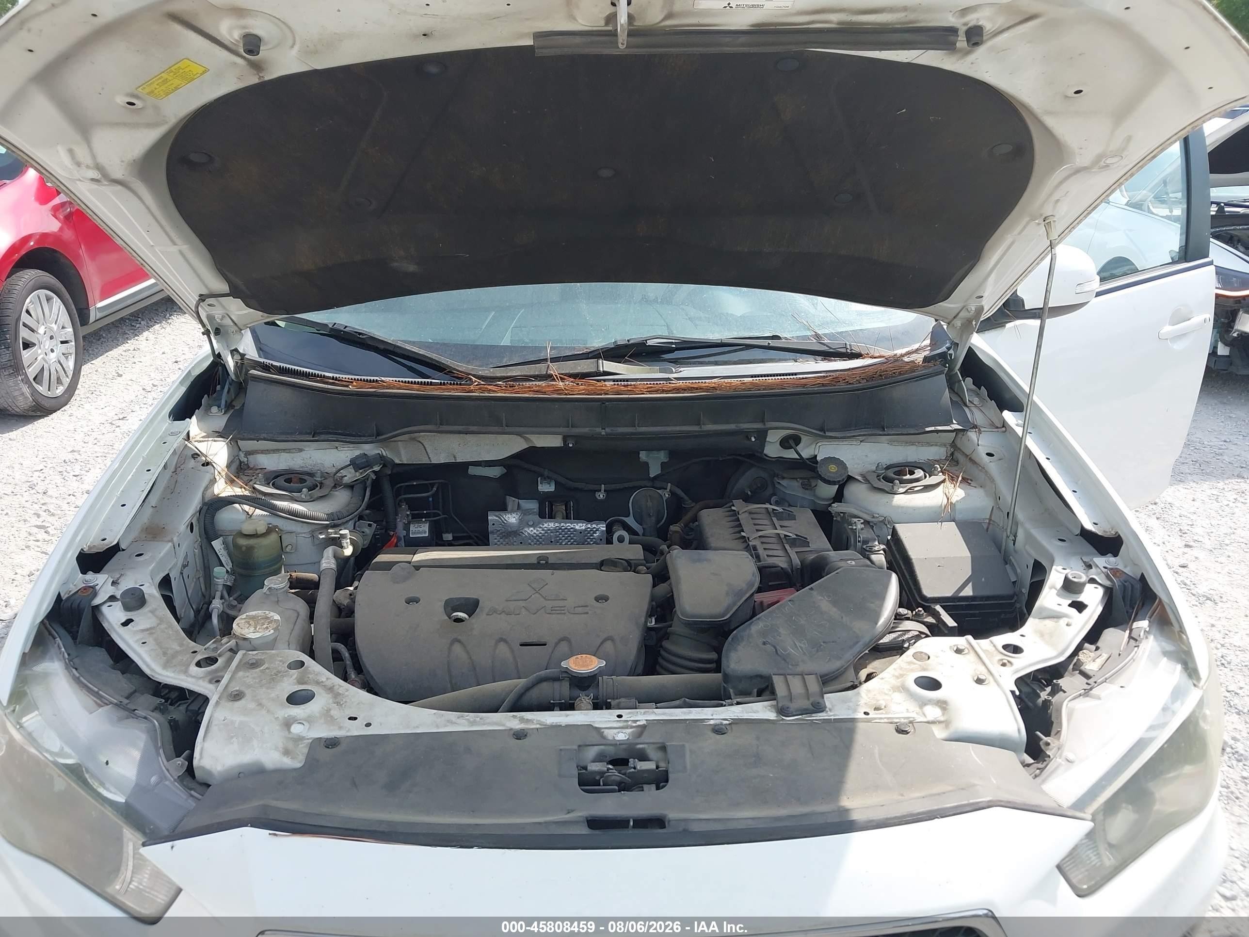 2013 Mitsubishi Outlander Se Белый vin: JA4AS3AW5DU006498
