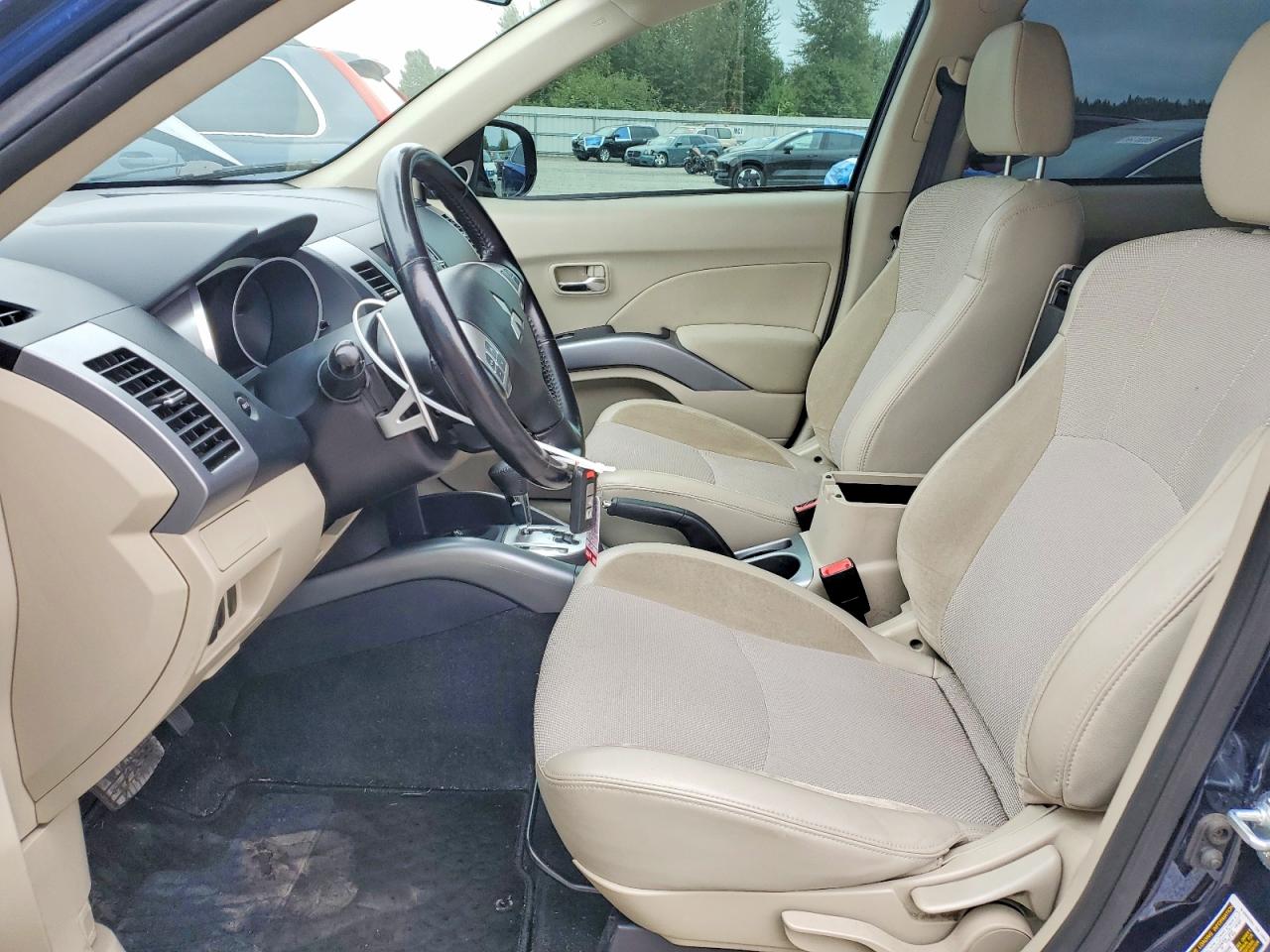 2010 Mitsubishi Outlander Se Blue vin: JA4AS3AW6AZ016973