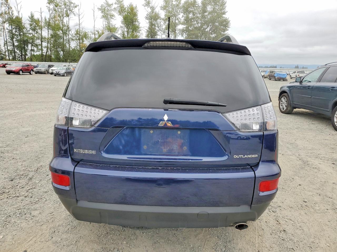 2010 Mitsubishi Outlander Se Blue vin: JA4AS3AW6AZ016973