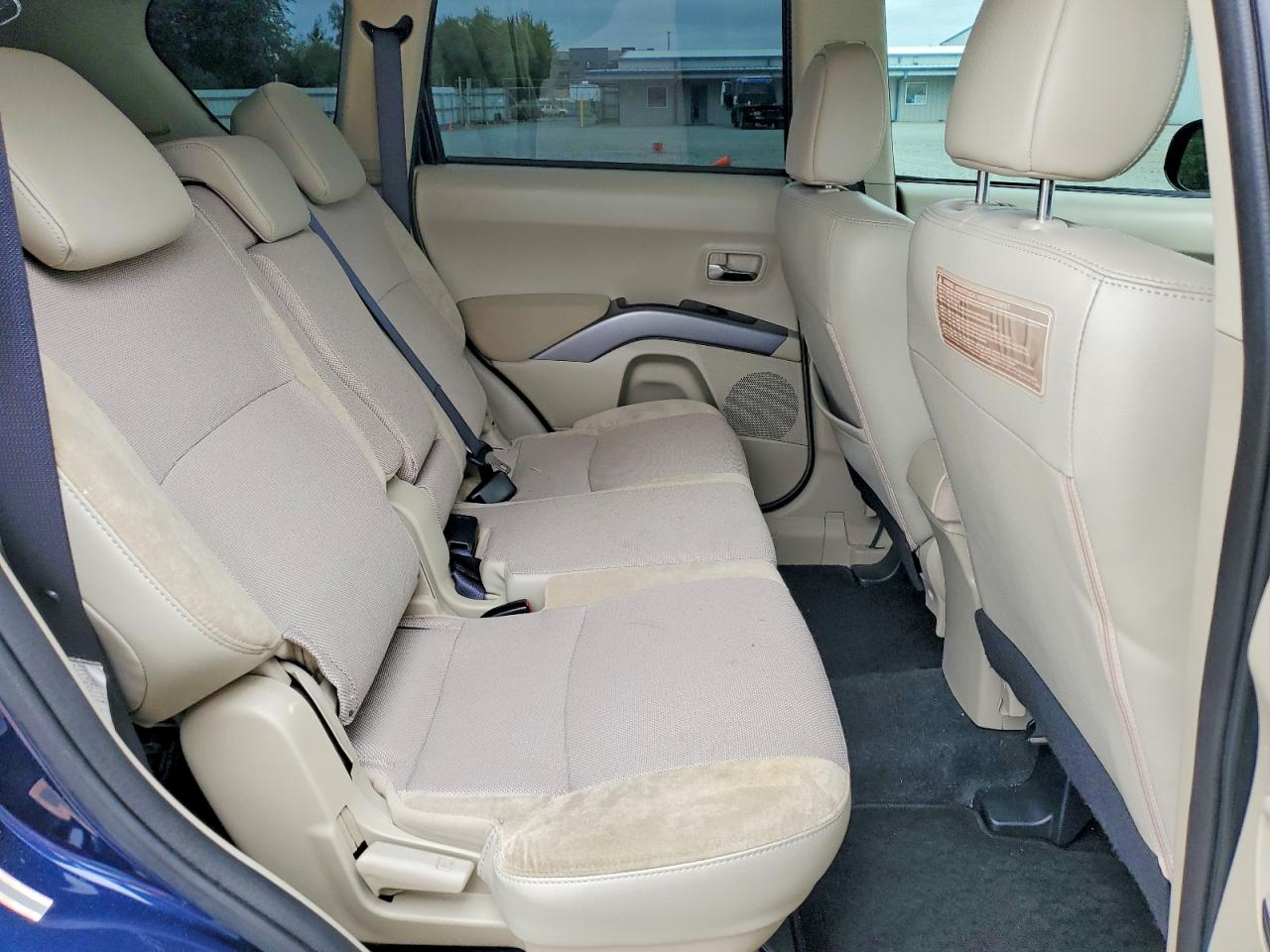 2010 Mitsubishi Outlander Se Blue vin: JA4AS3AW6AZ016973