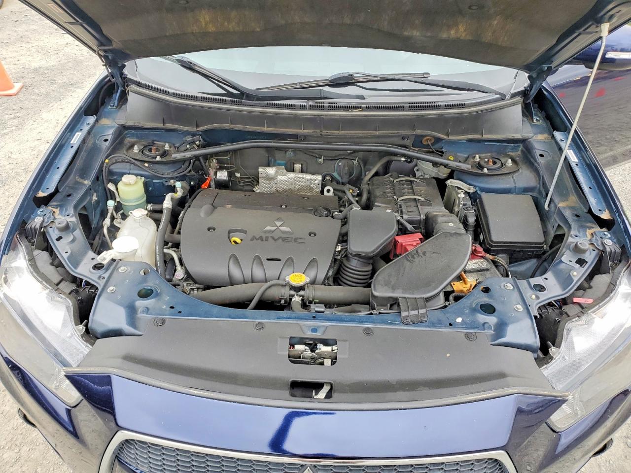 2010 Mitsubishi Outlander Se Blue vin: JA4AS3AW6AZ016973