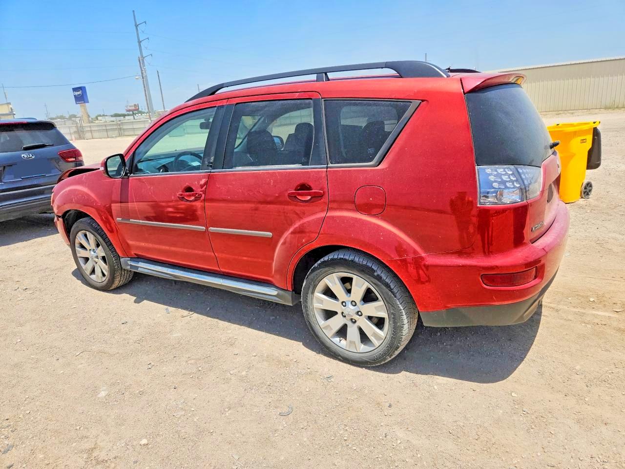 2011 Mitsubishi Outlander Se Red vin: JA4AS3AW6BU014445